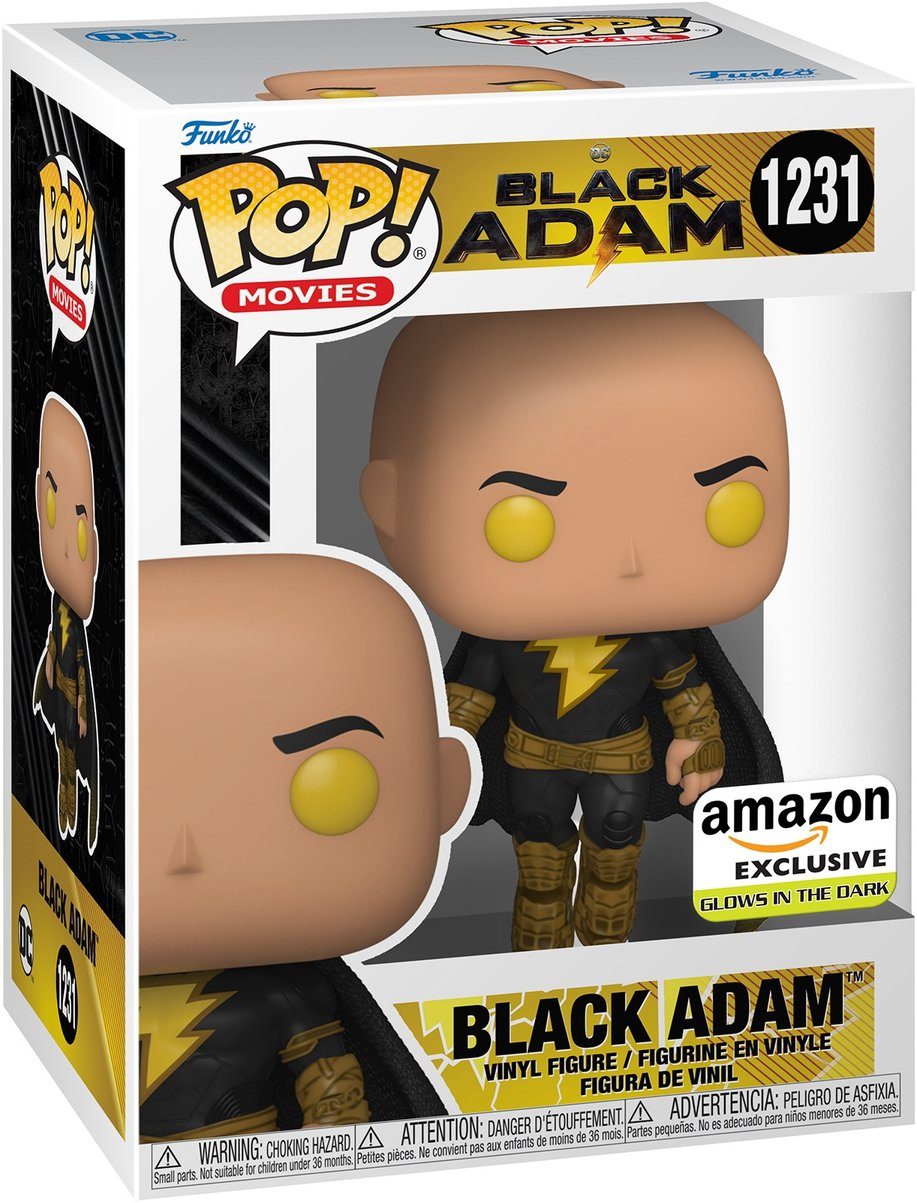 Funko Spielfigur Black Adam Black Adam 1231 Amazon Exclusive Glows