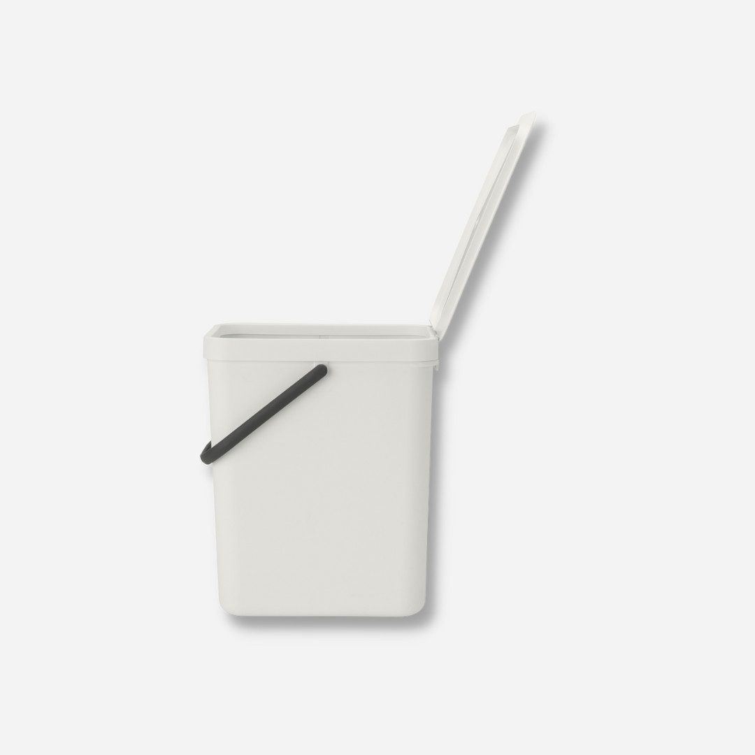 Brabantia Mülleimer Sort & Go Abfallbehälter 25l Hellgrau