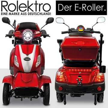 Rolektro Elektromobil »Rolektro E-Quad 15 V.3 Lithium«, 1000 W, 15 km/h, (mit Topcase)