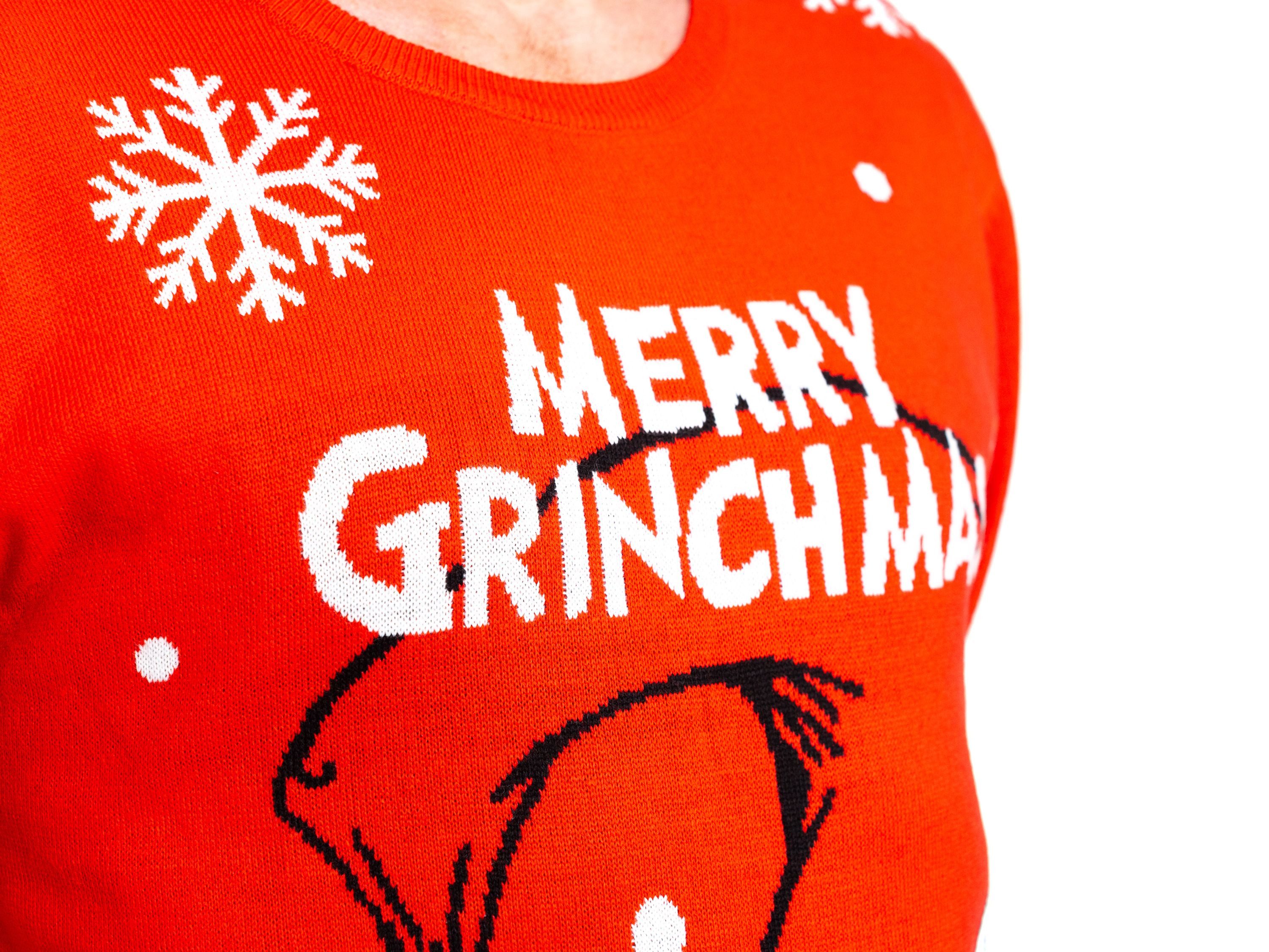 United Labels® Weihnachtspullover The Grinch Weihnachtspullover Winter Pullover Ugly Christmas Sweater