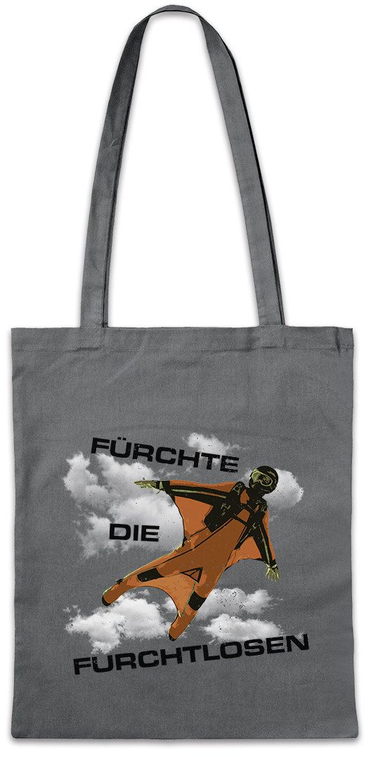 Beuteltasche Fürchte Die Furchtlosen Stofftasche Action Fun Pilot Fallschirm Sprung