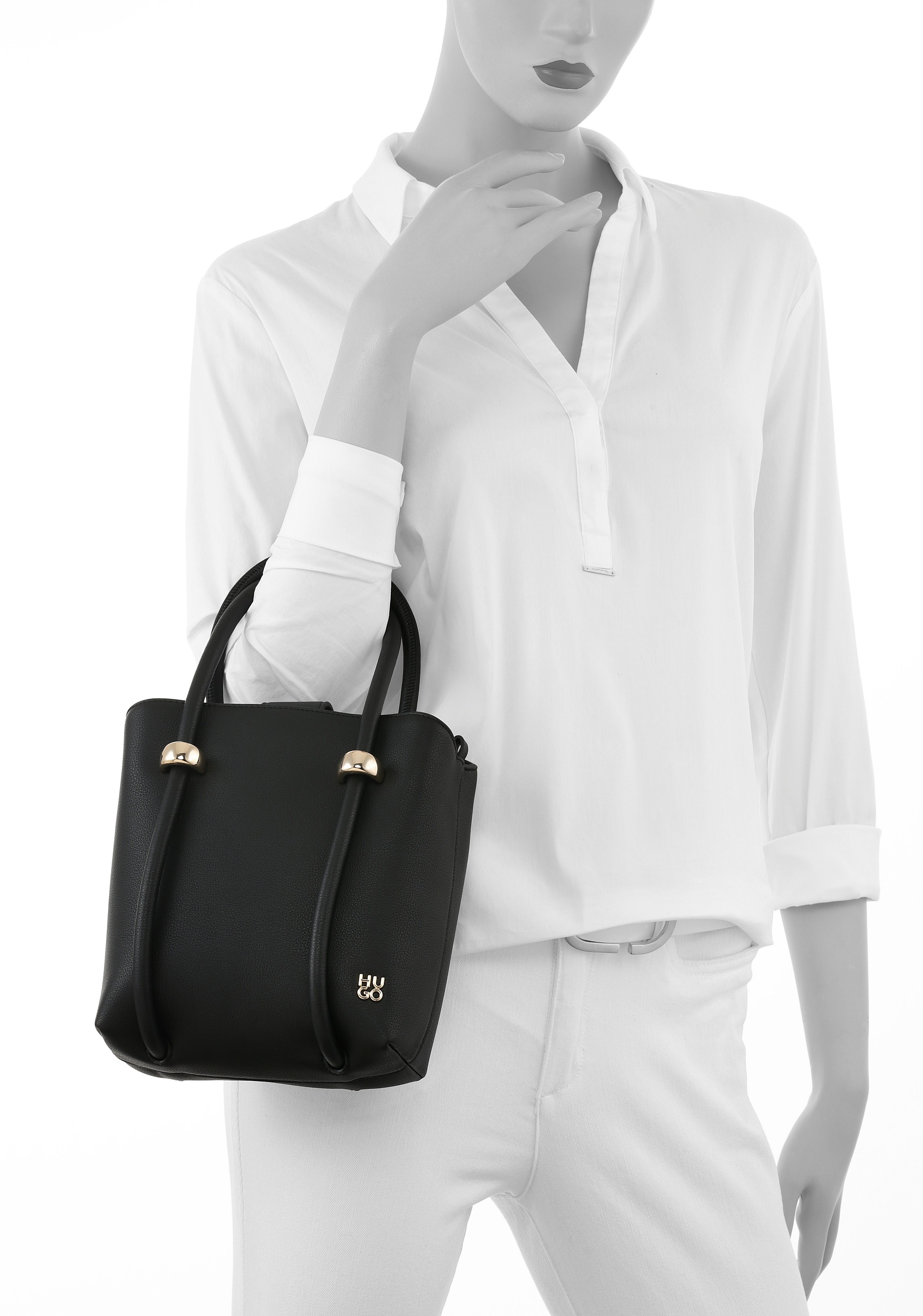 HUGO Henkeltasche, Handbag, Mini-Shopper mit Schulterriemchen