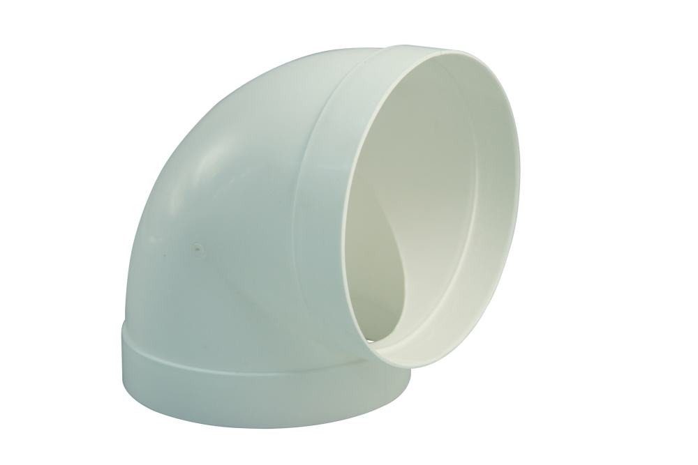 Marley Deutschland GmbH Bogenverbinder Marley Bogen 90° rund für Rohr 100 mm Ø, weiß