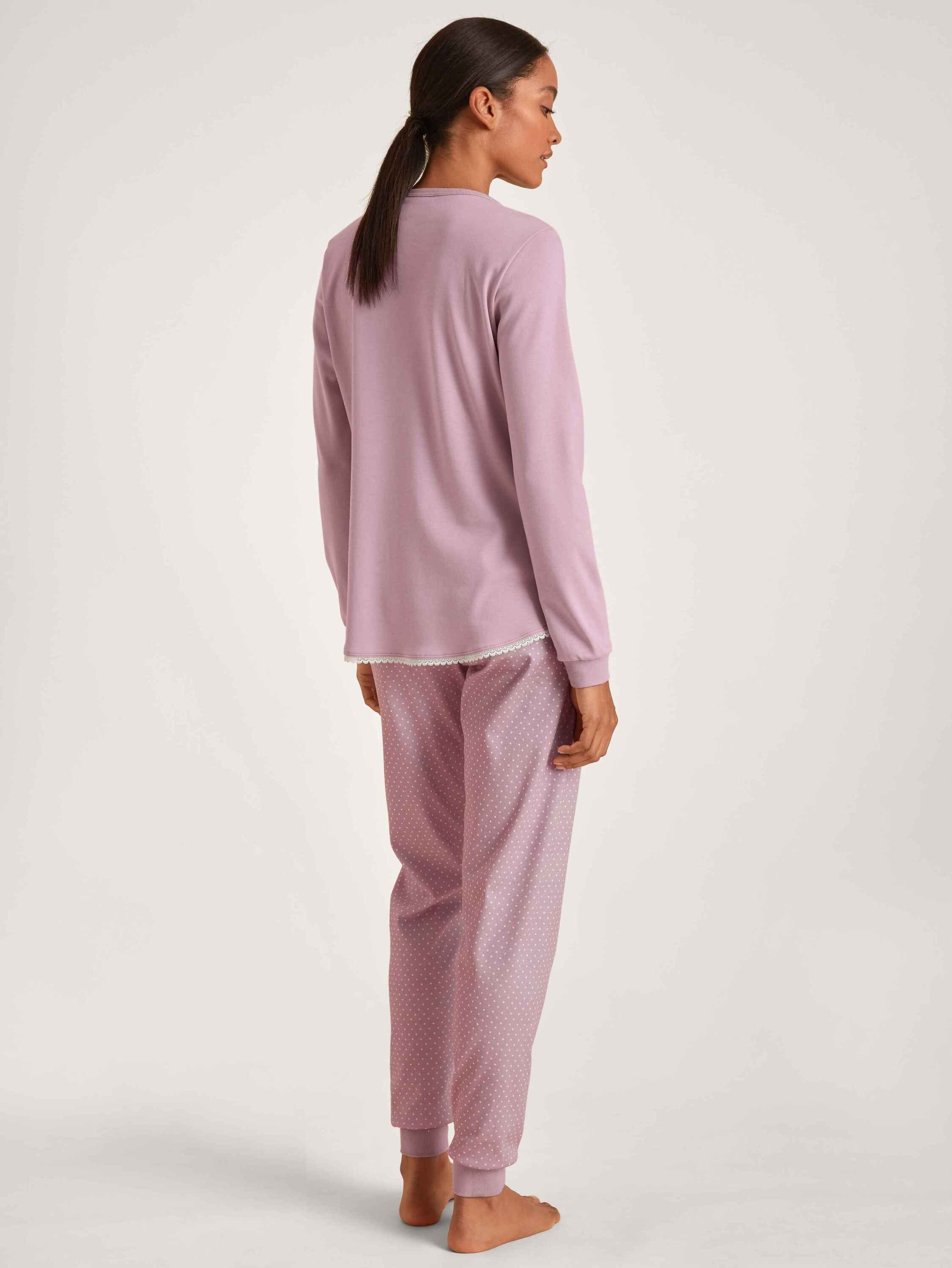 Bündchen-Pyjama CALIDA Pyjama (2 tlg)