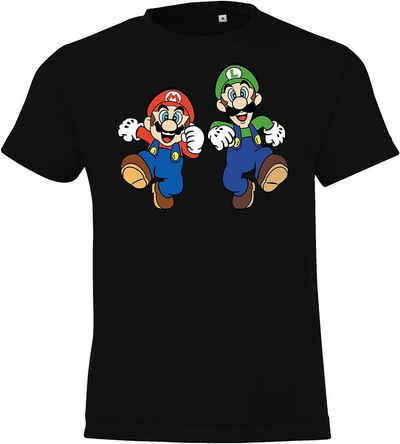 Youth Designz T-Shirt Kinder Baby T-Shirt Mario & Luigi mit modischem Print