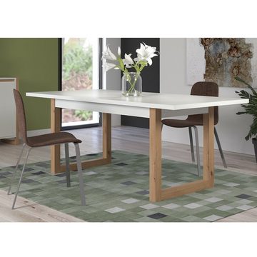 trendteam Esstisch, Küchentisch Esszimmertisch Tisch ausziehbar 160-200 x 75 x 90 cm