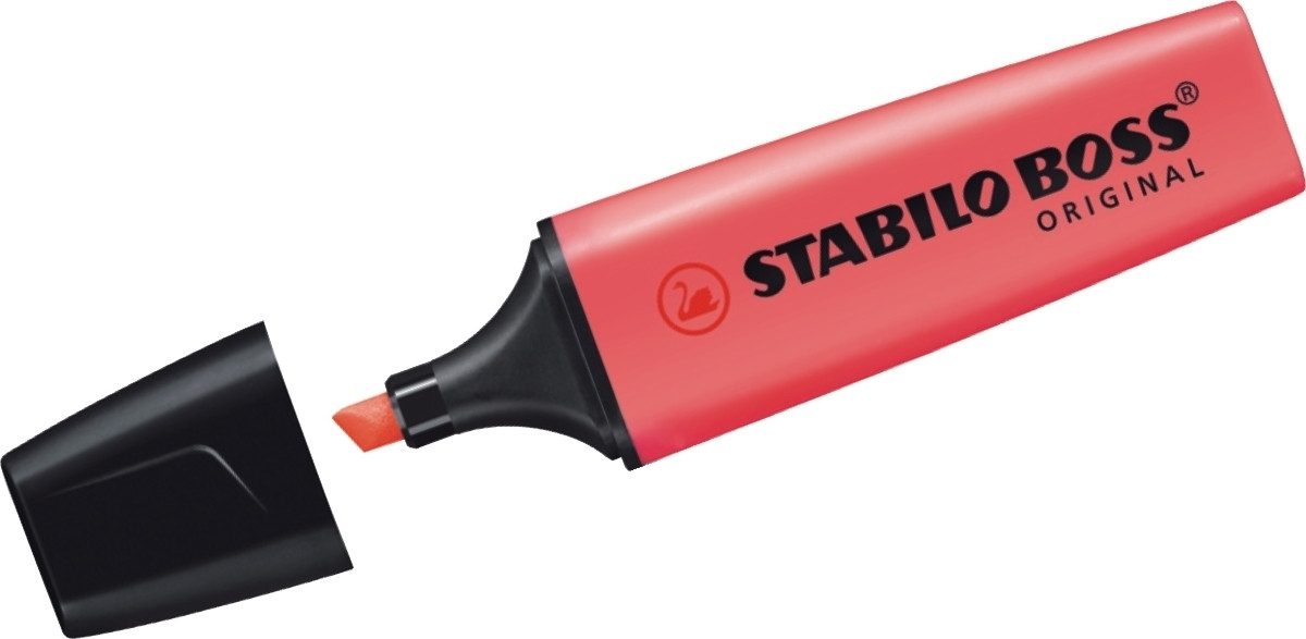 STABILO Marker Textmarker boss original rot