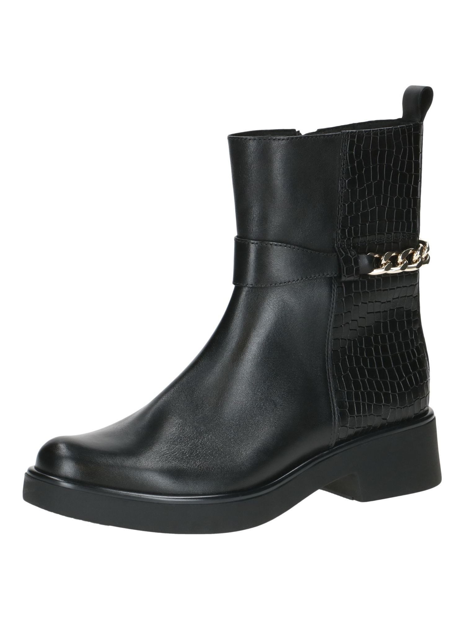 CAP BlueGrip, CAP Airmotion aus Leder Blockabsatz Schnürstiefelette