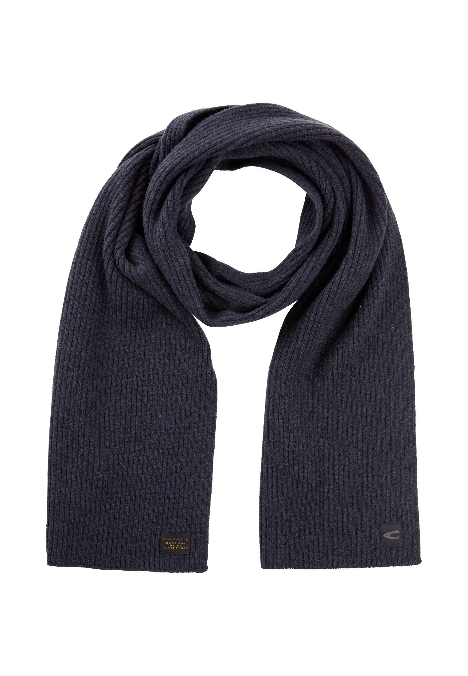 camel active Wollschal aus reiner Lammwolle günstig online kaufen