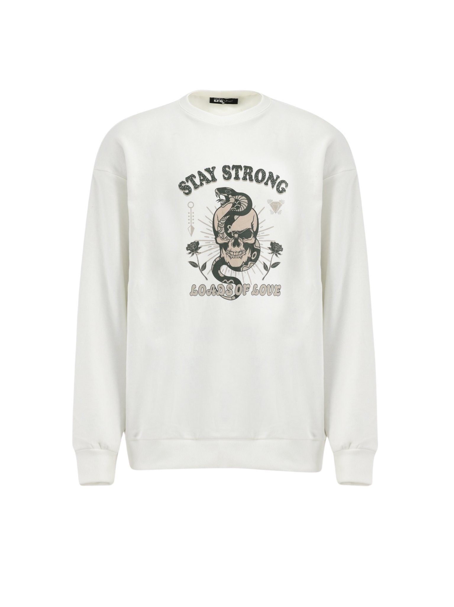 LTB Longpullover LTB Todeze Off White Sweaters