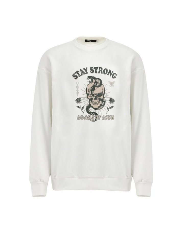 LTB Off Sweaters Longpullover LTB White Todeze