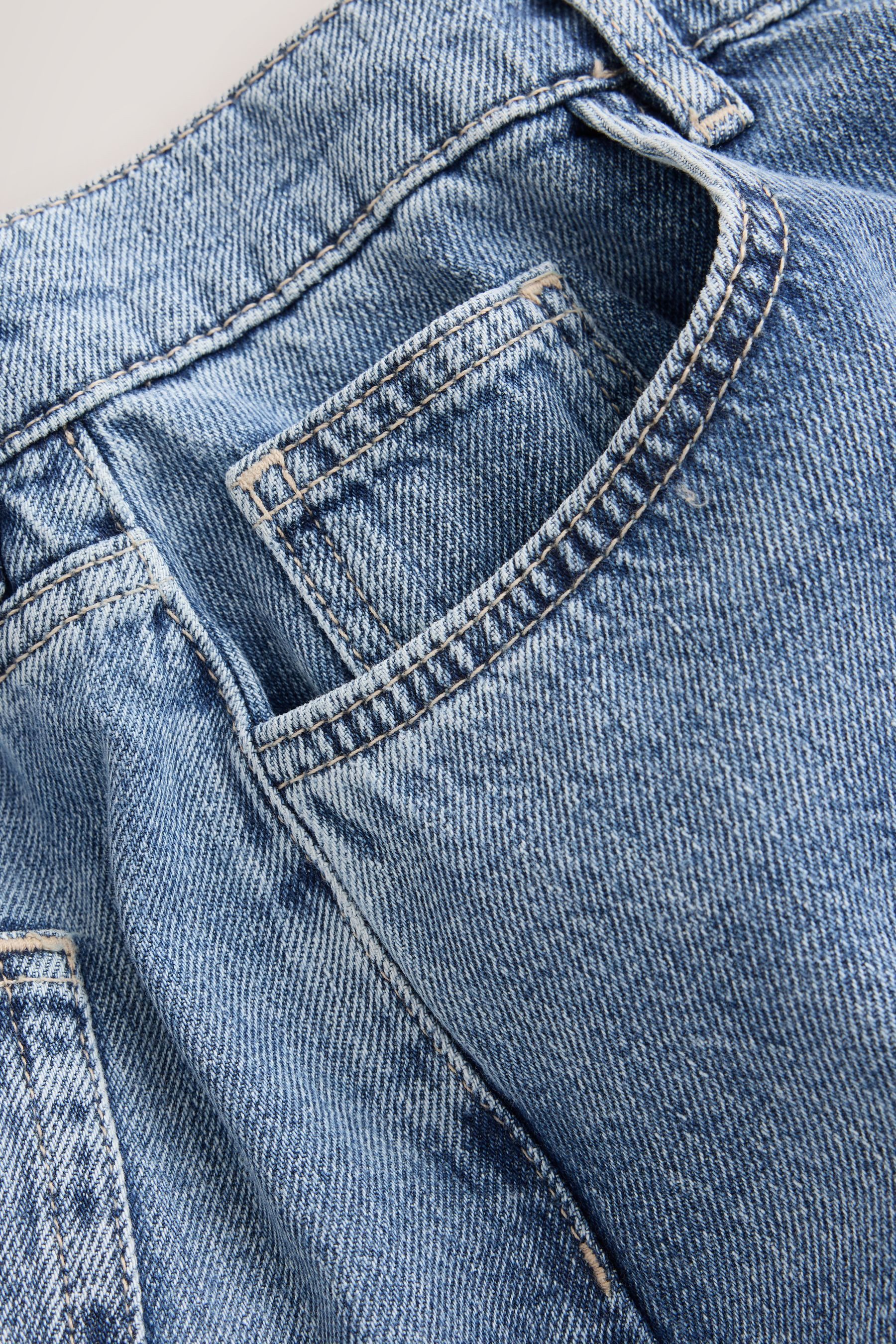 Next Weite Jeans Weite, elegante Palazzojeans (1-tlg)