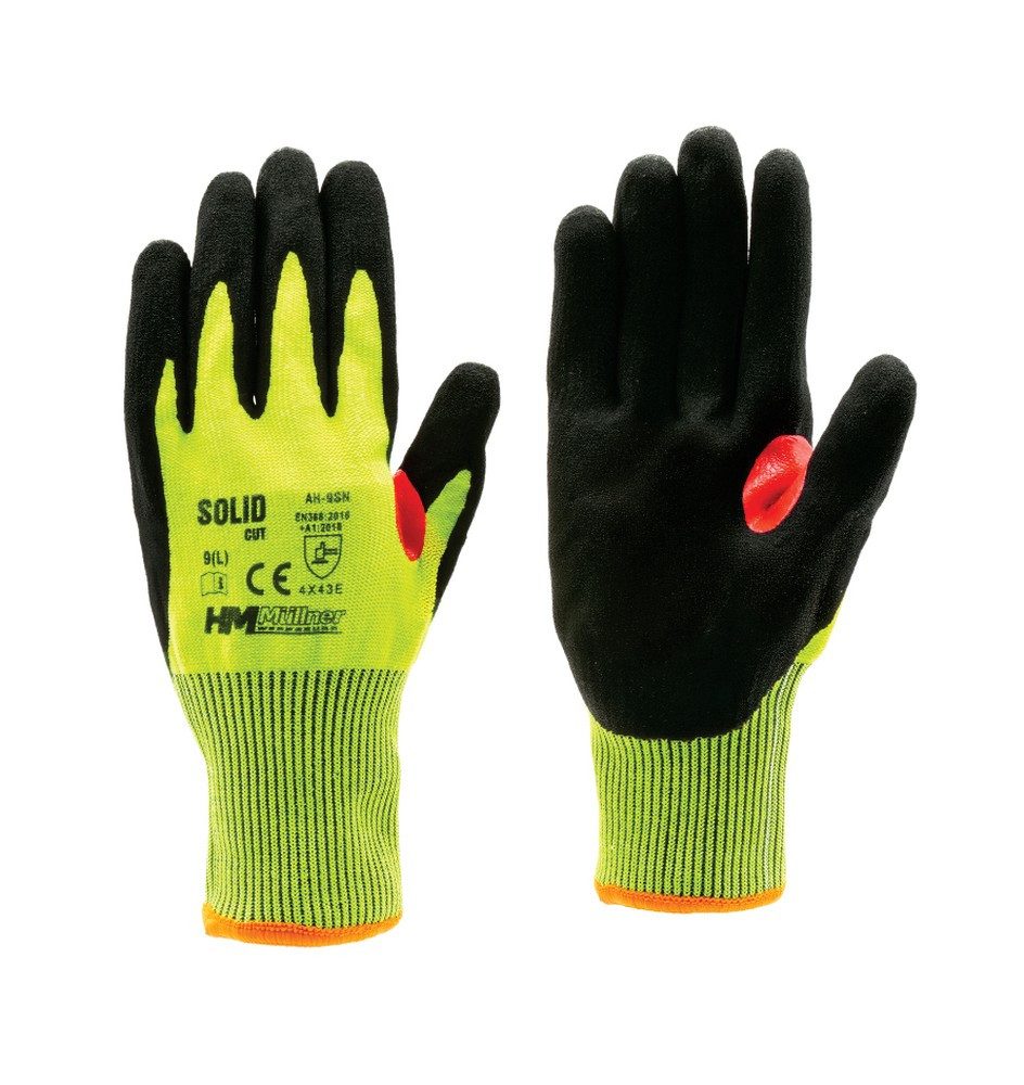 HM Müllner Werkzeuge Schnittschutzhandschuhe Schnittschutzhandschuh SOLID CUT Schnittschutzklasse E