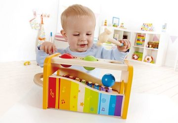 Hape Spielzeug-Musikinstrument Xylophon, Xylophon und Hammerspiel