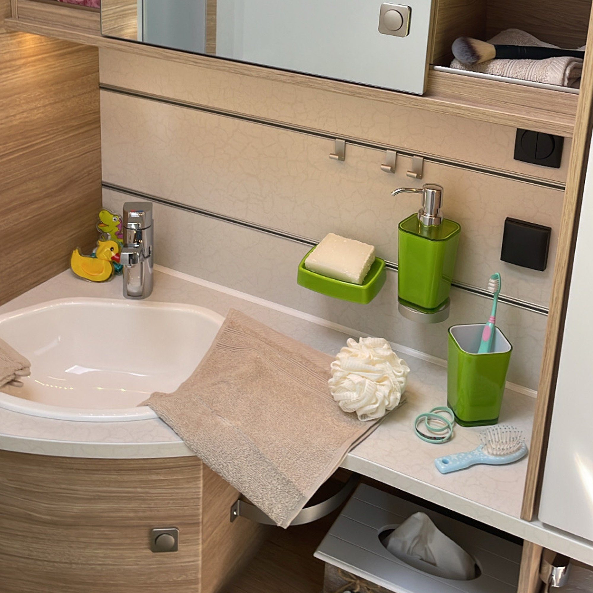 Kleine Wolke Badaccessoire-Set Seifenspender "Easy", Uni günstig online kaufen