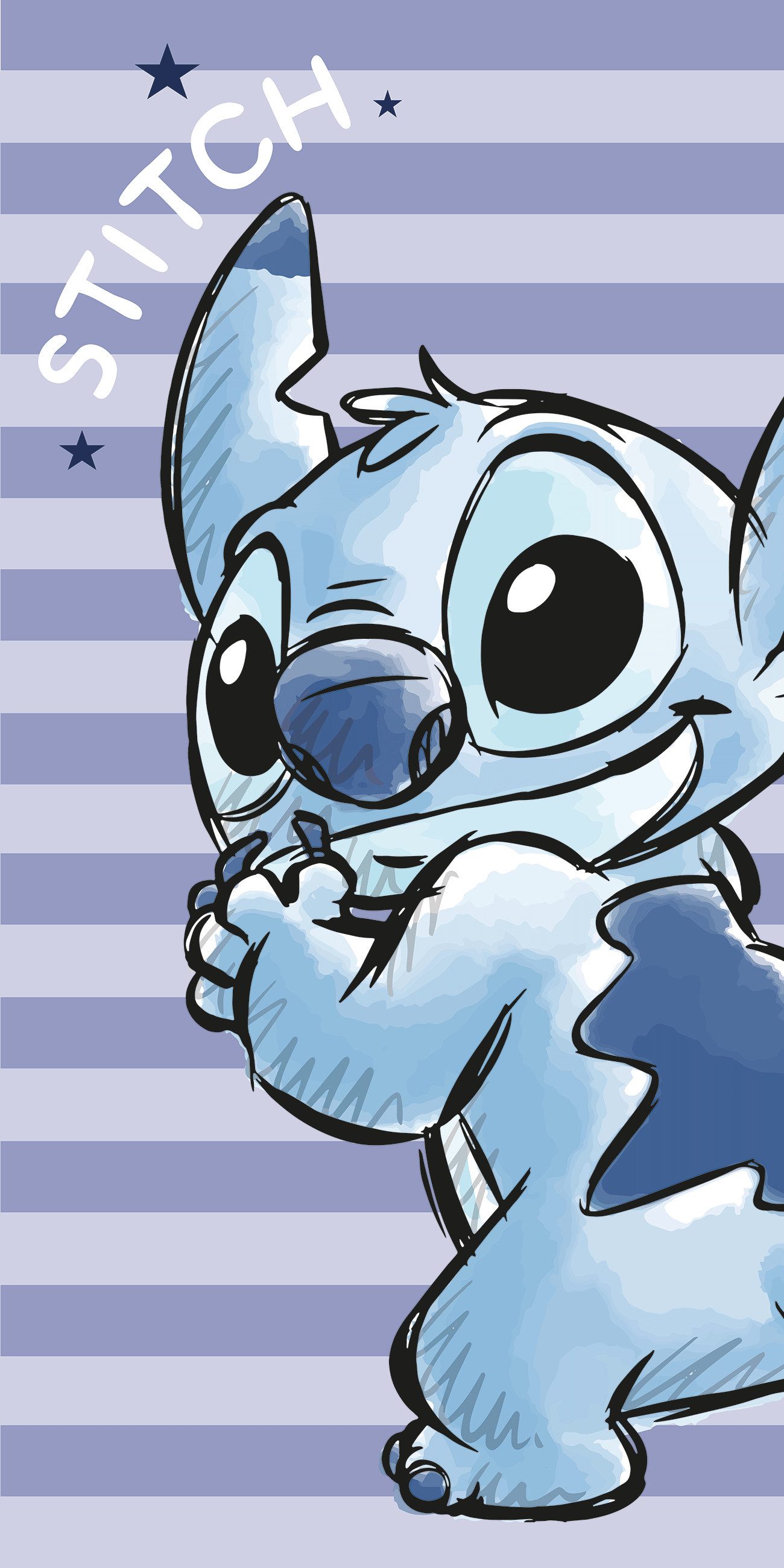 Lilo & Stitch Badetuch Lilo & Stich weiches Badetuch Größe: 70 x 140 cm, (1-St), 100% Polyester