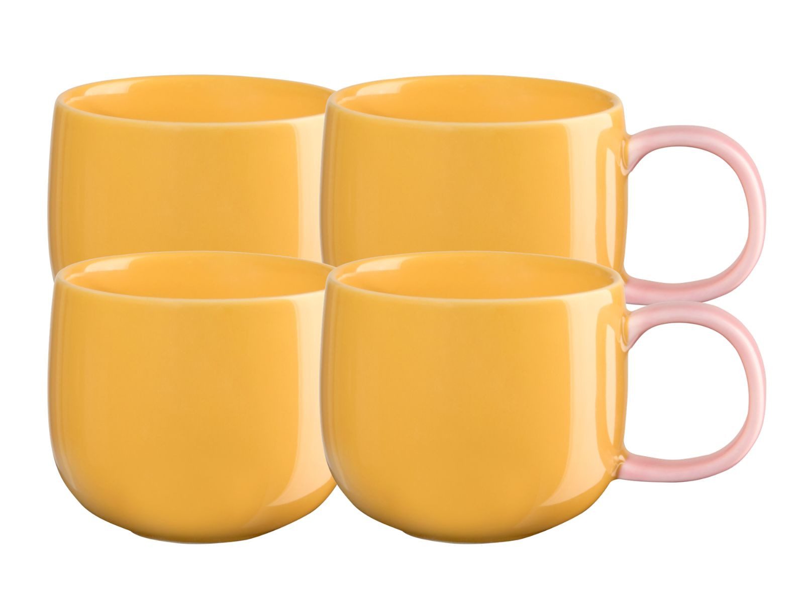 ASA SELECTION Espressotasse joy Espressotasse passion fruit 5cm Set4, Porzellan