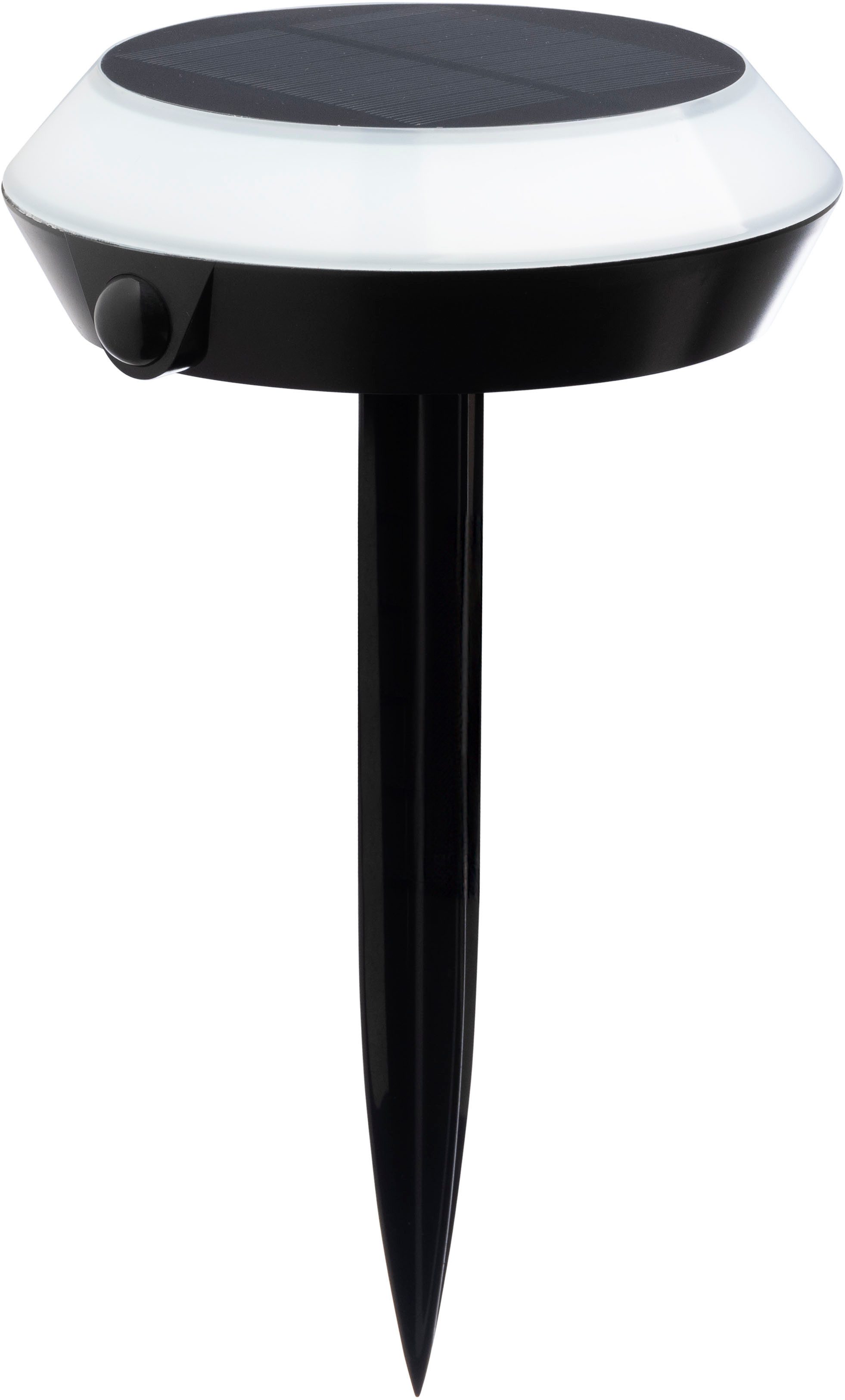 Luxform Gartenleuchte Luxform Solar Tapio Smart, LED fest integriert, Warmweiß, LED-Gartenleuchte, Solarenergie, RGB, Smarthome, kabellos