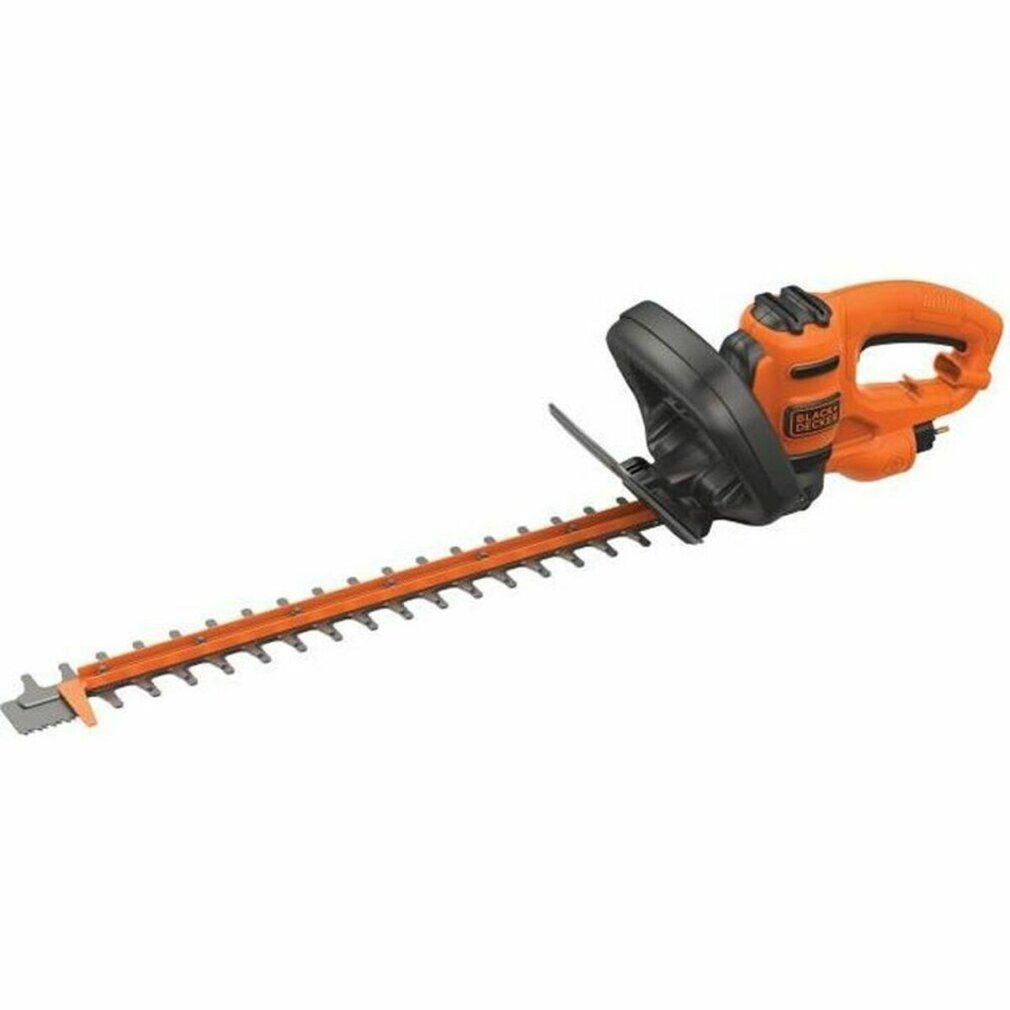 Black + Decker Heckenschere BLACK+DECKER Heckenschere BEHTS301 (orange/schwarz, 500 Watt)