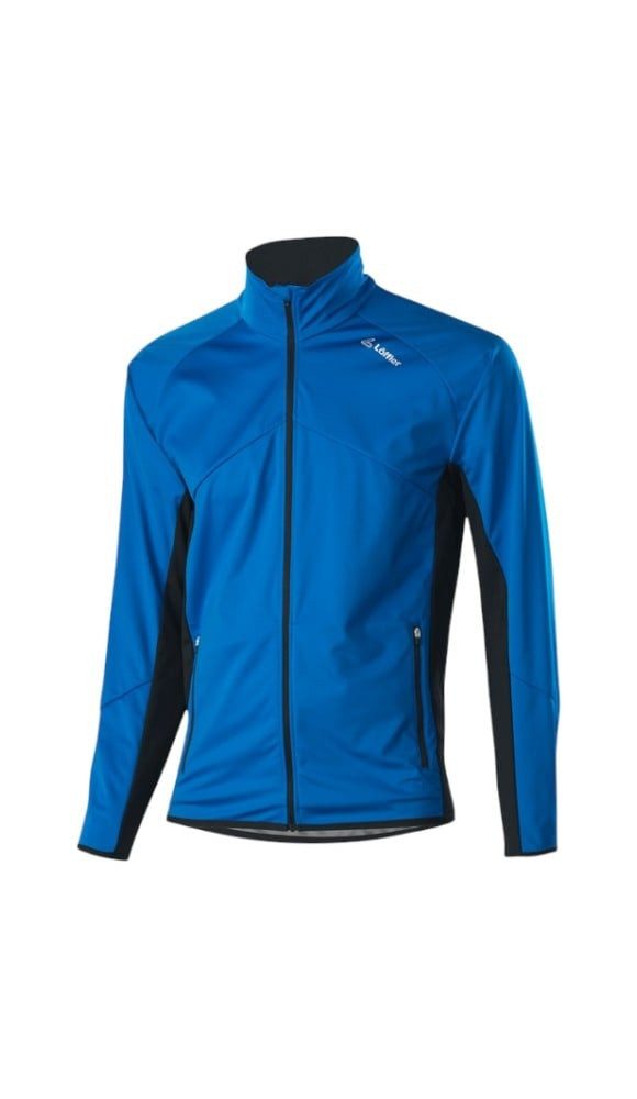 Löffler Softshelljacke Alpha WS Light (winddicht, atmungsaktiv) indigoblau Herren