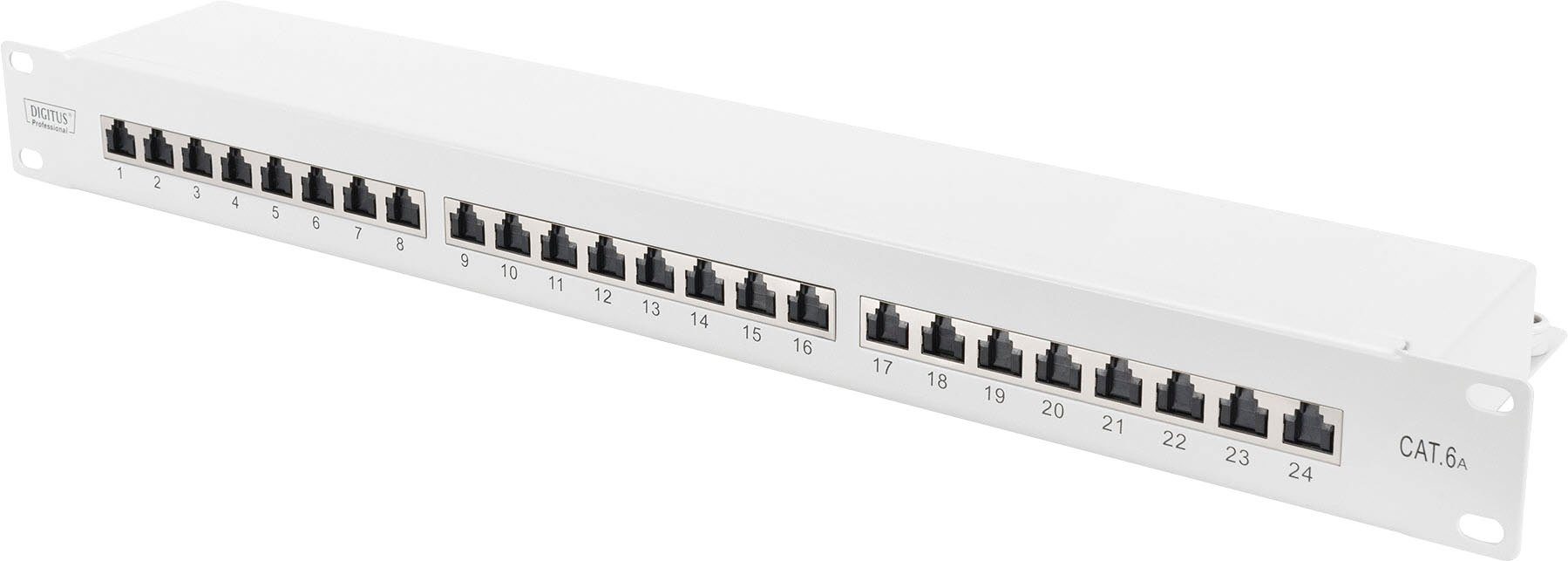19" Verteilerfeld (LSA) Cat. 6A Geschirmt DN-91624S-EA Netzwerk-Switch