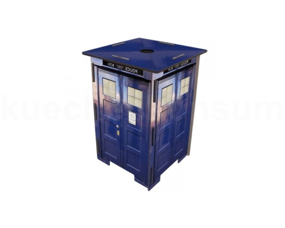 WERKHAUS® Hocker Werkhaus Photohocker SH8279 Police Box Tardis 295 x 295 x günstig online kaufen