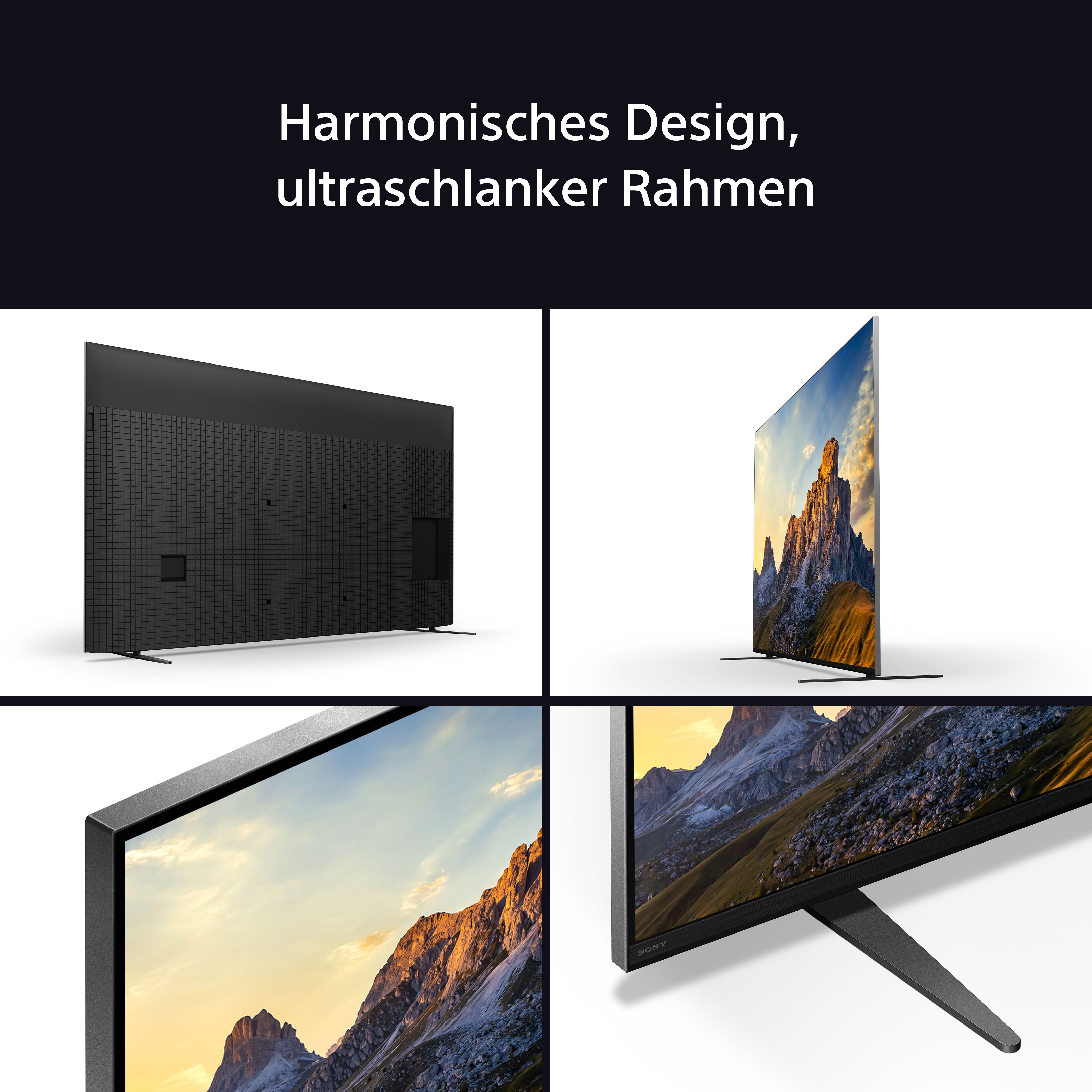 Sony K-65XR70 QLED Mini LED-Fernseher (164 cm/65 Zoll, 4K Ultra HD, Google TV, Smart-TV, + Bravia Theatre System 6)