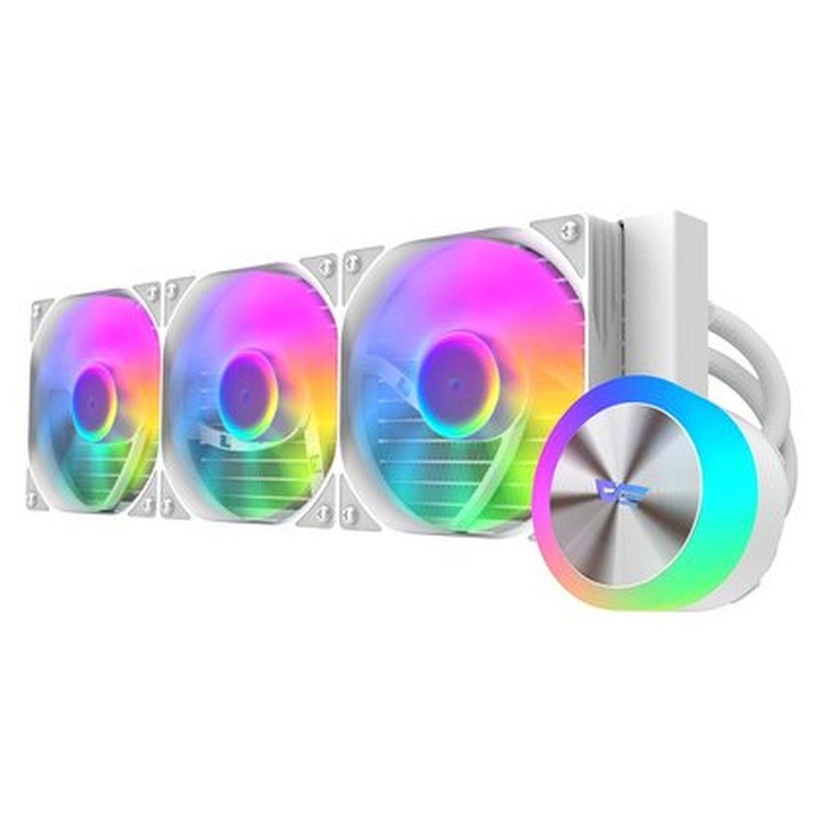 Darkflash Gehäuselüfter Darkflash DG360 CPU-Kühler (weiß)