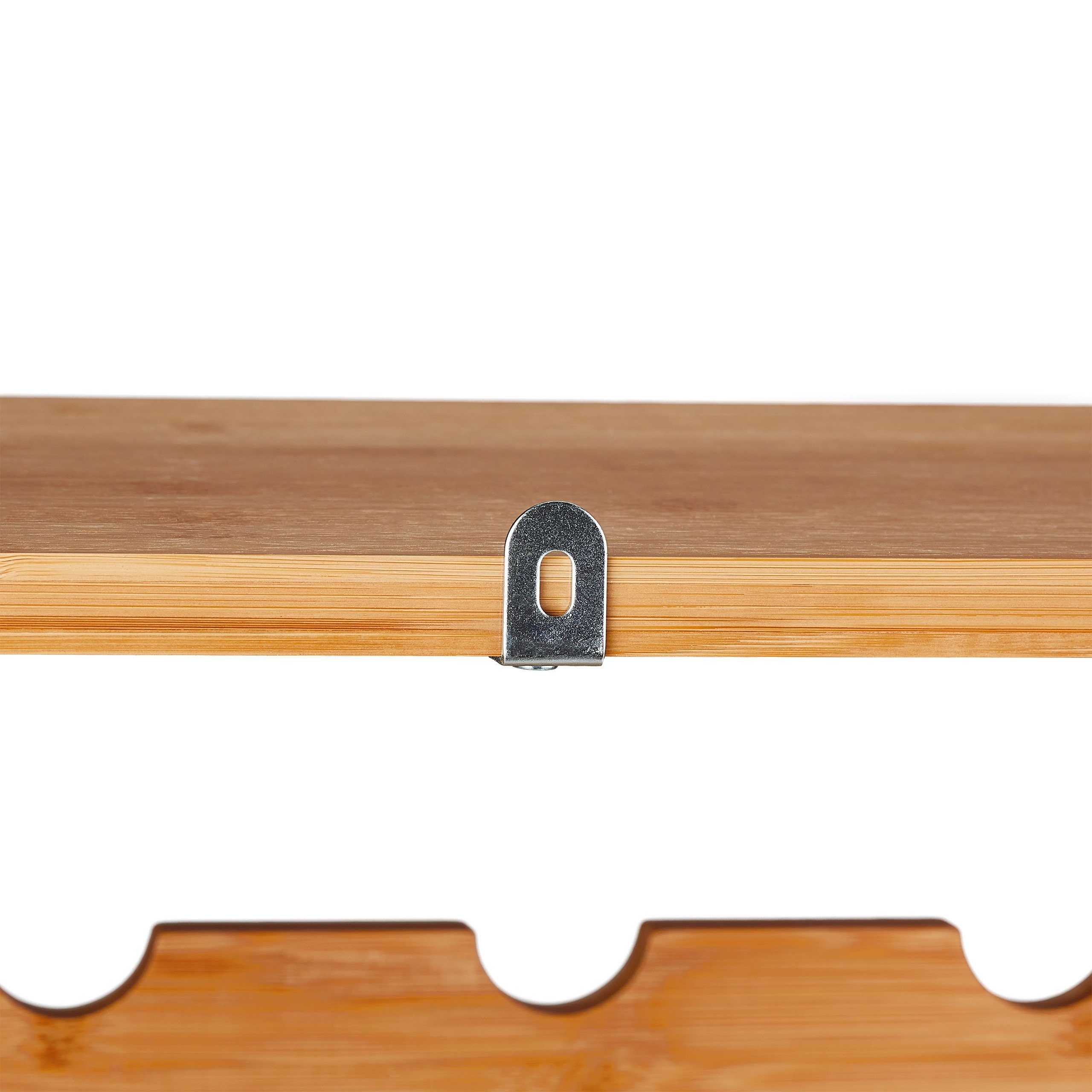 relaxdays Weinregal für 28 Flasche