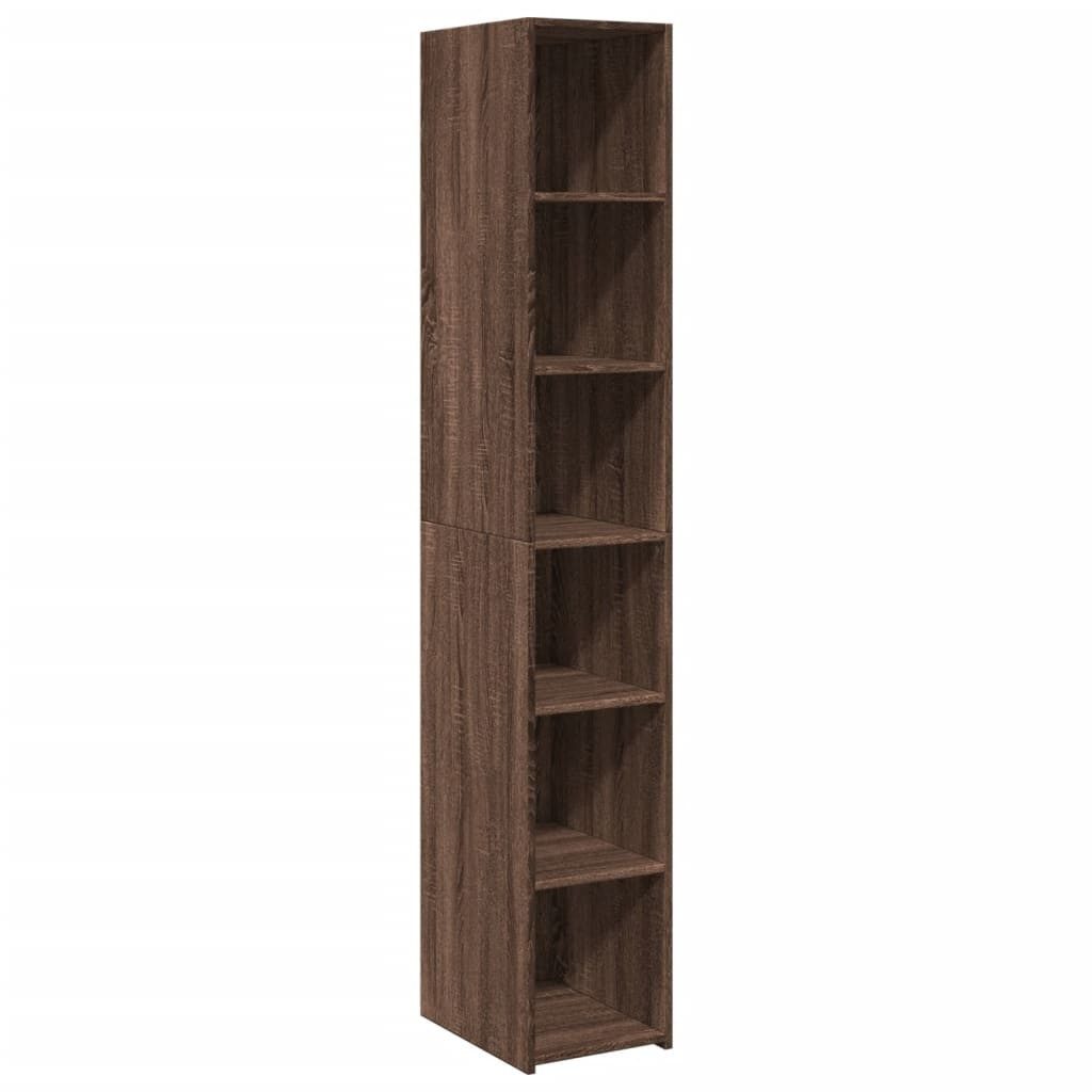 vidaXL Highboard Highboard Braun Eichen-Optik 30x41x185 günstig online kaufen