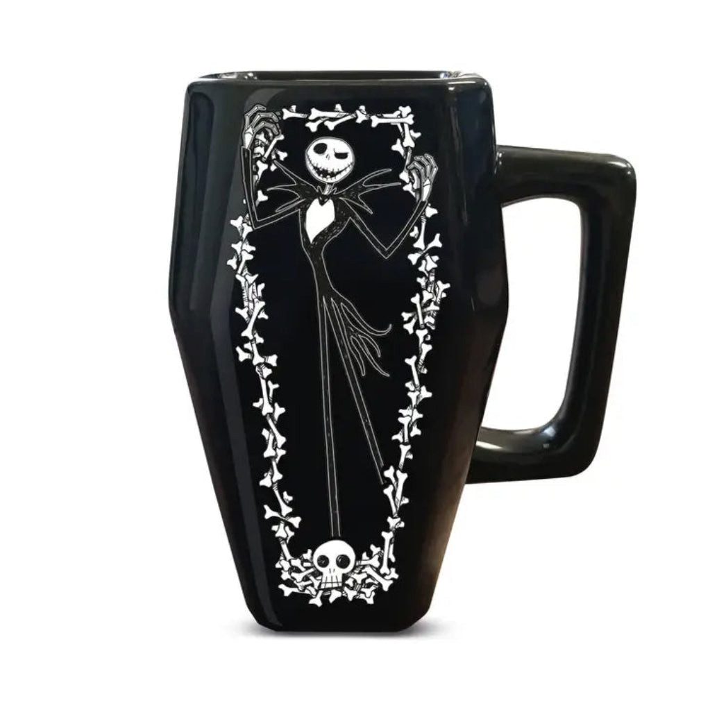 Pyramid International Tasse Tasse in Sargform „The Nightmare Before Christmas“, Jack 500 ml, Tasse