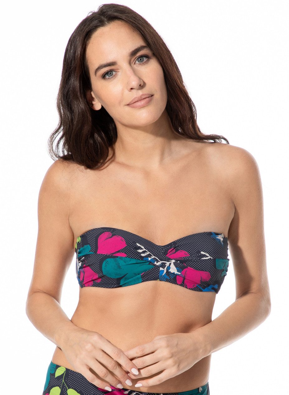 Short Stories Bandeau-Bikini-Top SHORT STORIES 650626 Bikini Bandeau Top neptun