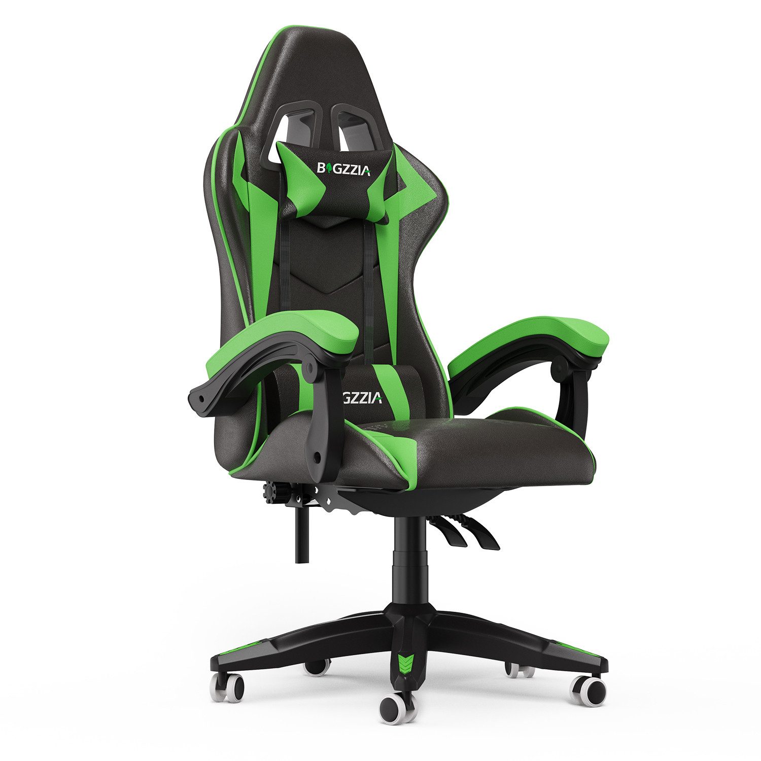 BIGZZIA Gaming-Stuhl Bürostuhl Ergonomisch mit Lendenkissen günstig online kaufen