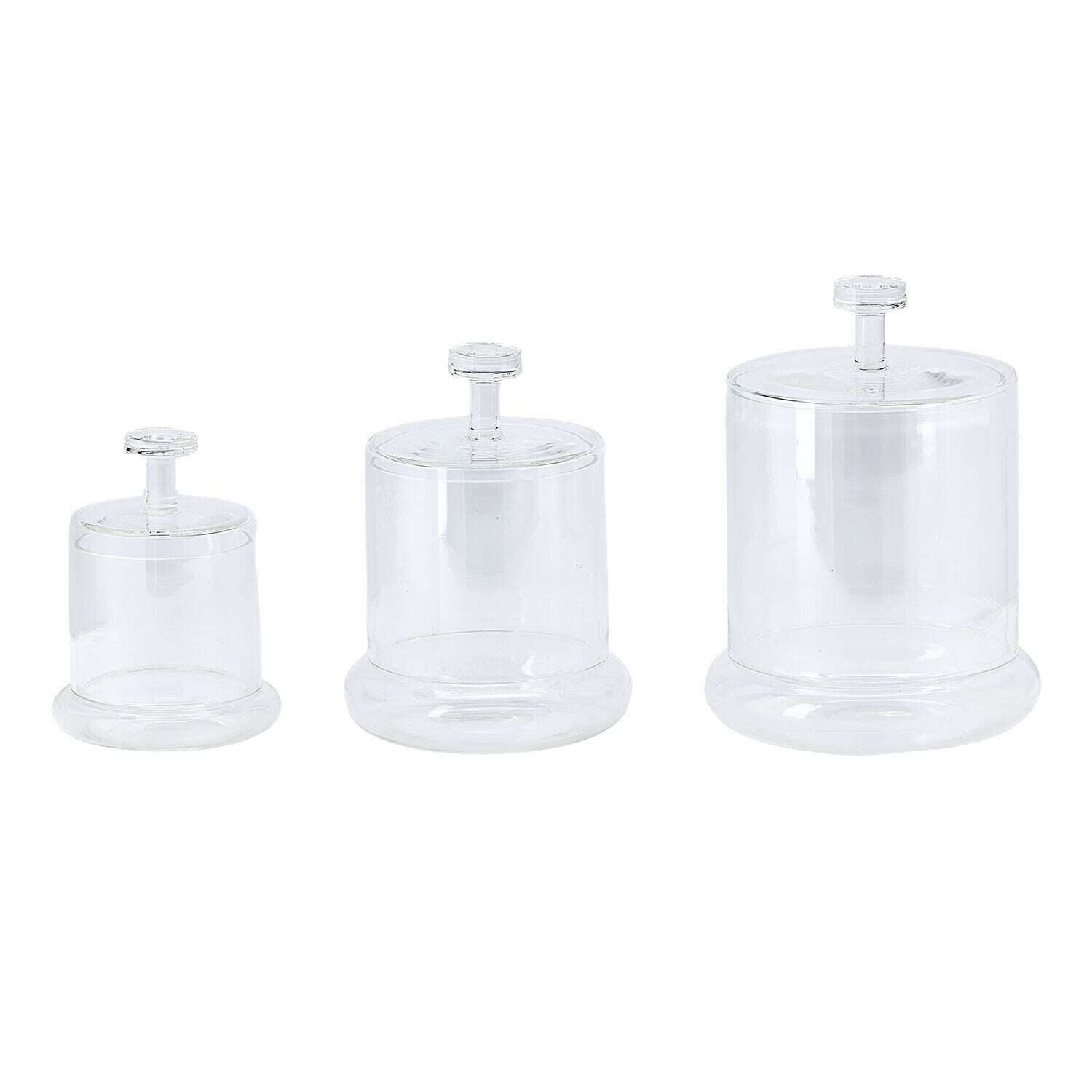 Mirabeau Geschirr-Set Dose 3er Set Oirlan klar, Glas