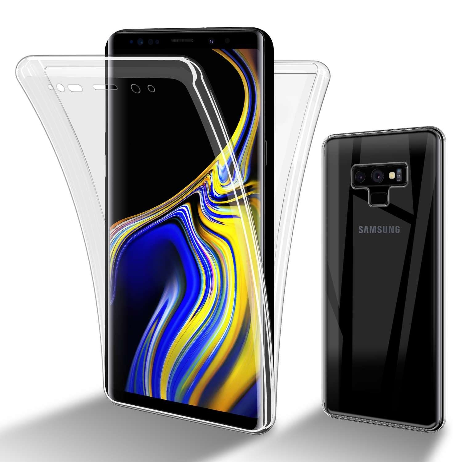 Cadorabo Handyhülle für Samsung Galaxy NOTE 9 Hülle Samsung Galaxy NOTE 9, Flexible Case Handy Schutzhülle - Hülle - Back Cover 360° Grad