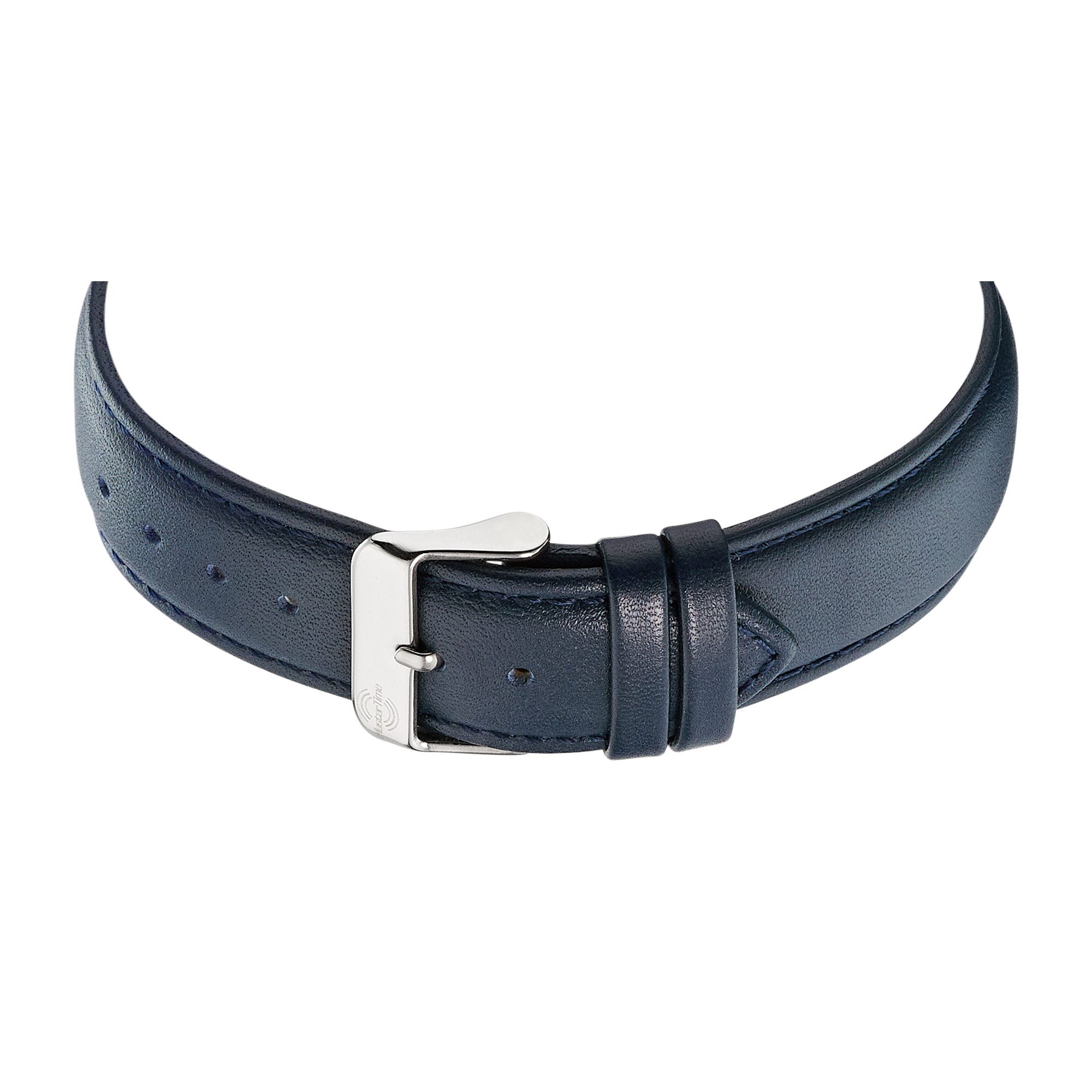 MASTER TIME Funkchronograph MTGA-10971-32L, Quarzuhr, Armbanduhr, Herrenuhr, Lederarmband, analog, digital