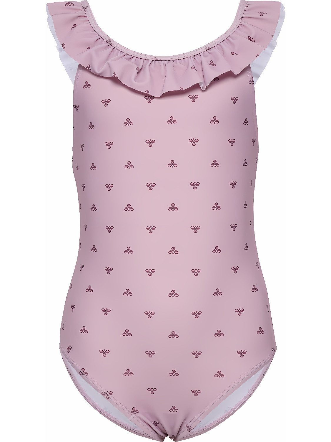 Badeanzug Bee Aop Frill Swimsuit