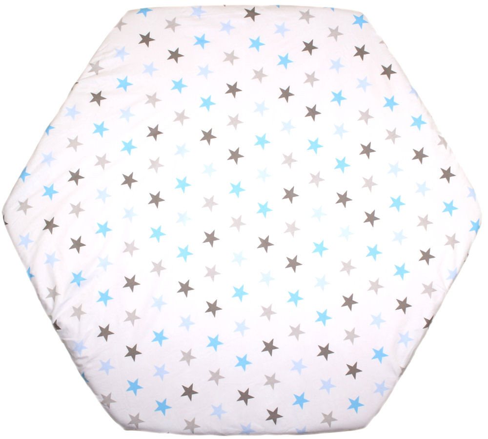 Primawela Spannbettlaken Baby Kinder 6-eck Laufgitter Laufstall Matratze 105x120cm