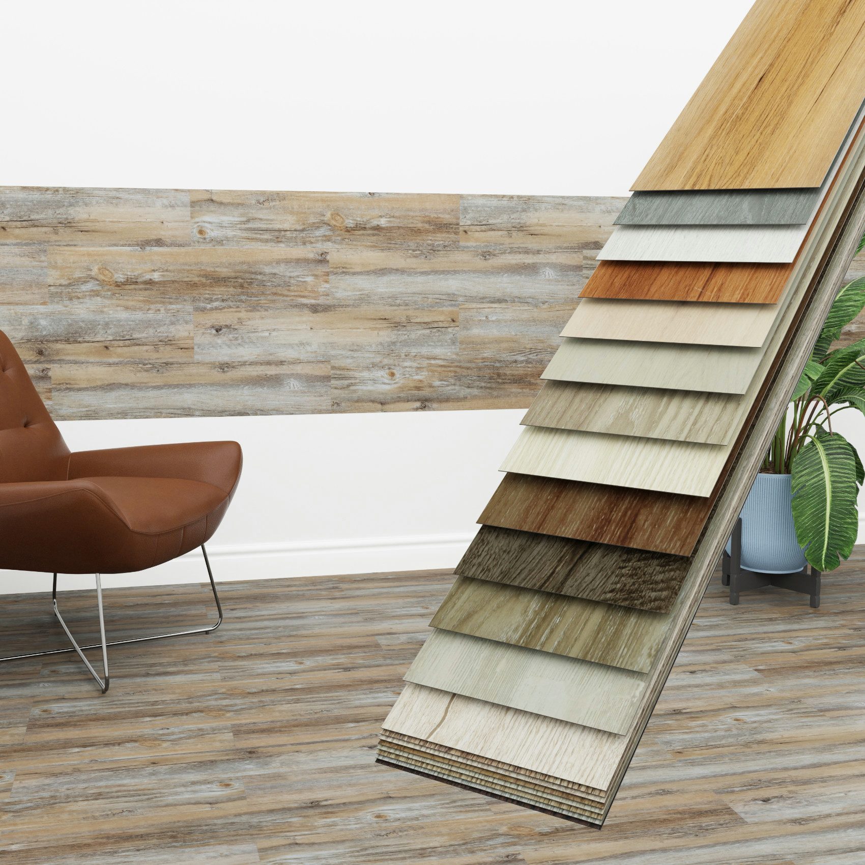 Hexim Vinylboden, Vinyldielen 0,97m² selbstklebend PVC Wandverkleidung Bode günstig online kaufen