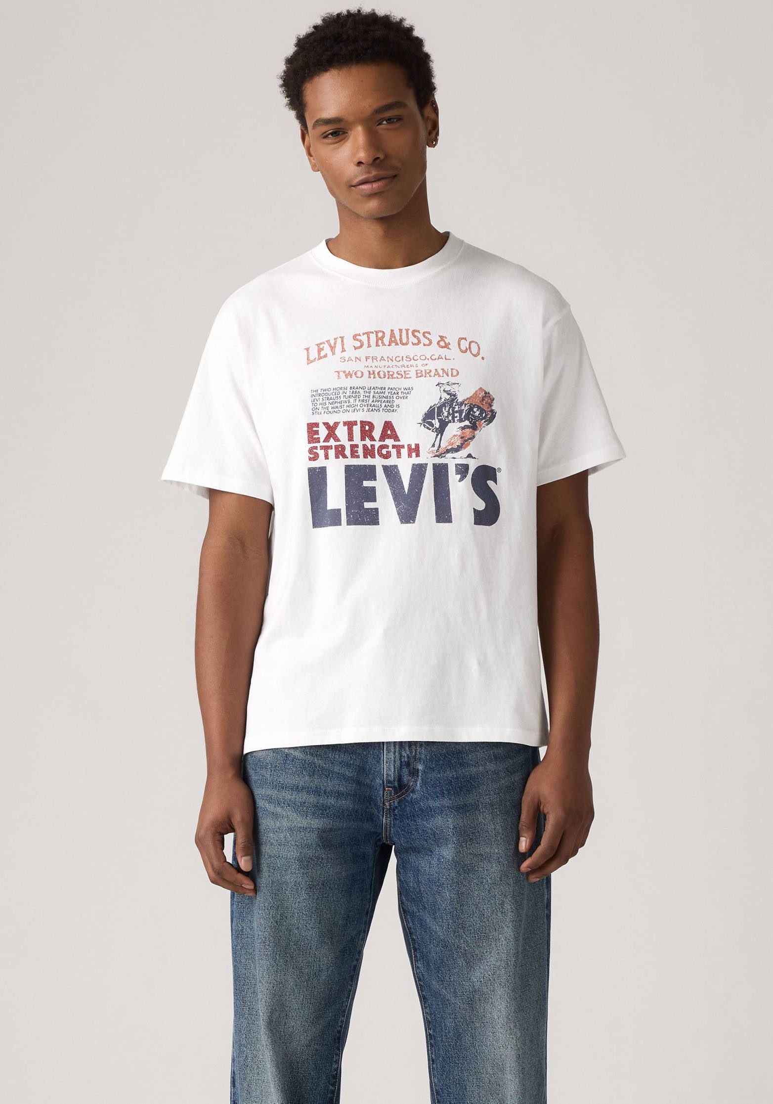 Levi's® T-Shirt VINTAGE FIT GRAPHIC TEE mit Logo Print günstig online kaufen