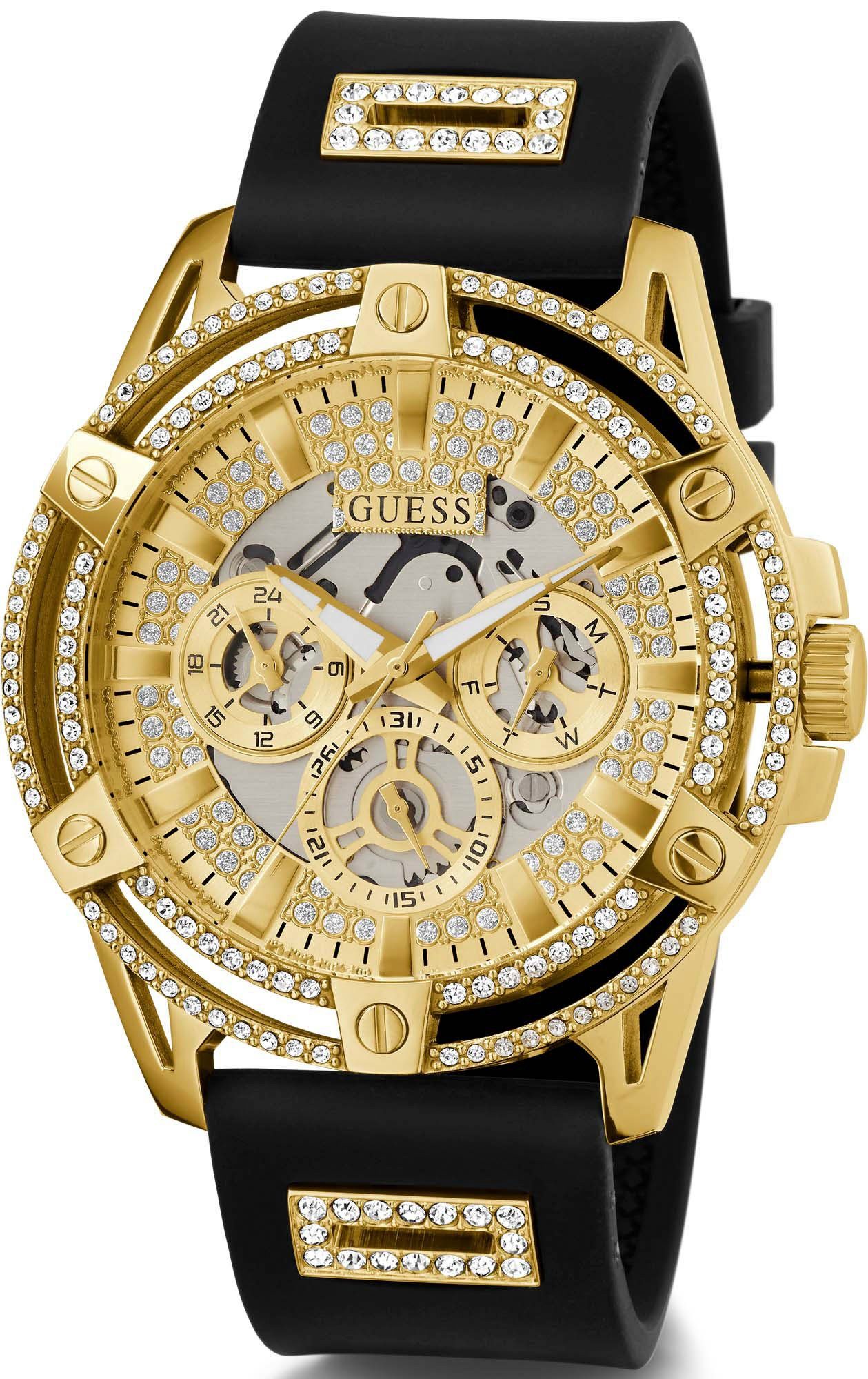 Guess Multifunktionsuhr KING GW0537G2, Armbanduhr, Quarzuhr, günstig online kaufen
