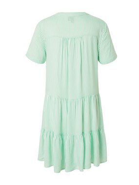 Vero Moda Blusenkleid BUMPY (1-tlg) Volant, Drapiert/gerafft