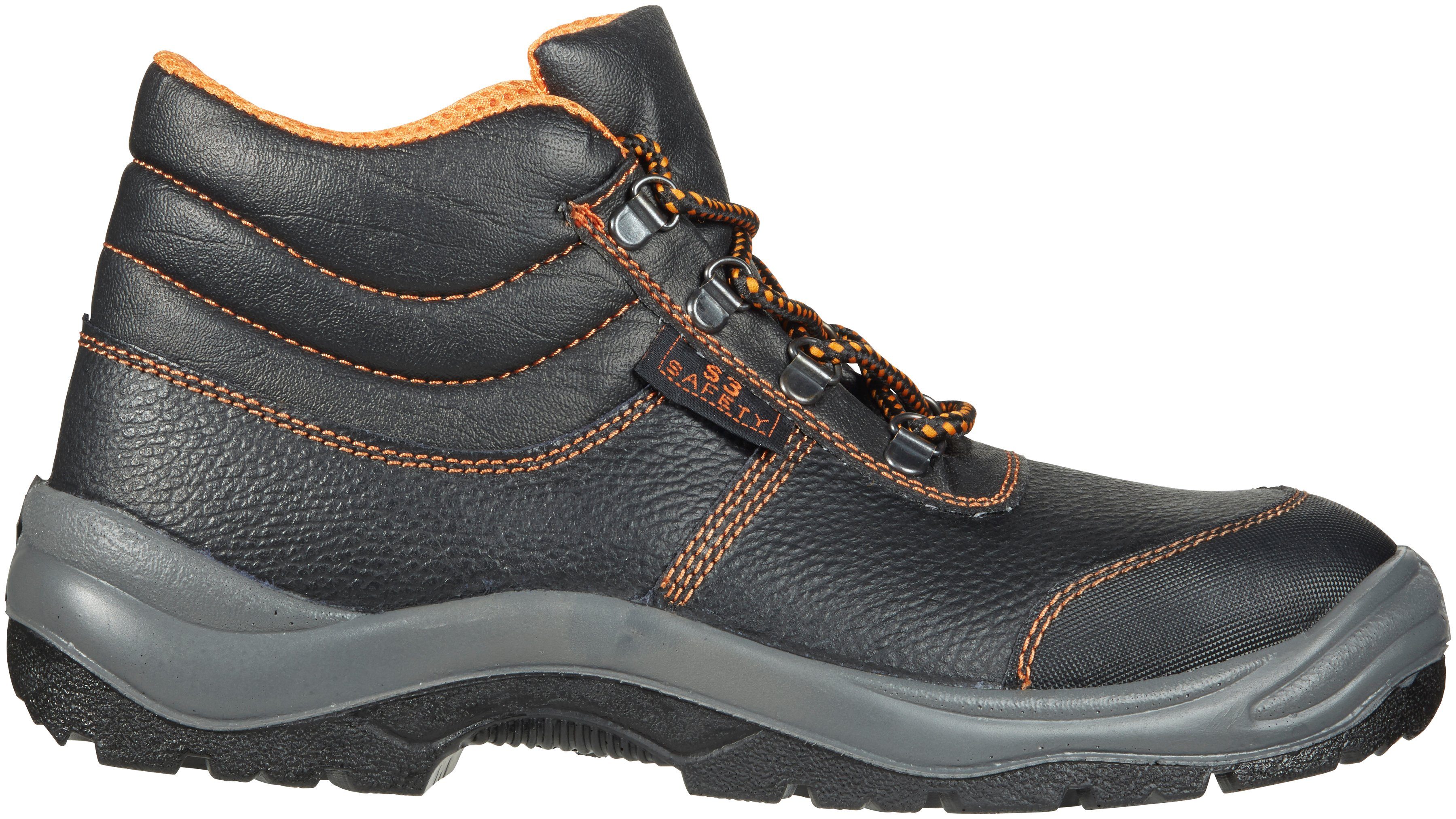 Sicherheitsstiefel safety& S3 schwarz-grau more Sicherheitsklasse