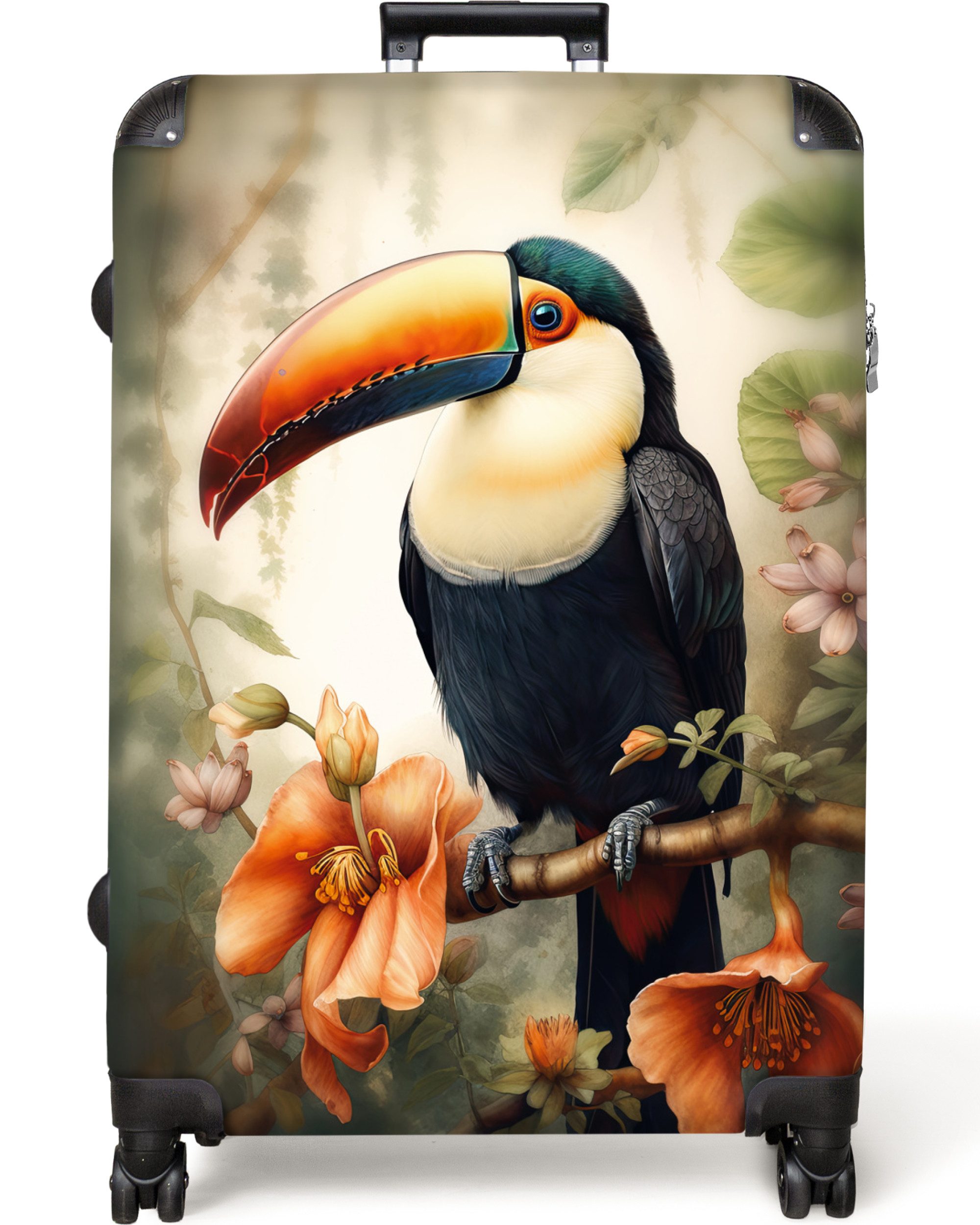 NoBoringSuitcases.com© Hartschalen-Trolley Tukan - Vogel - günstig online kaufen