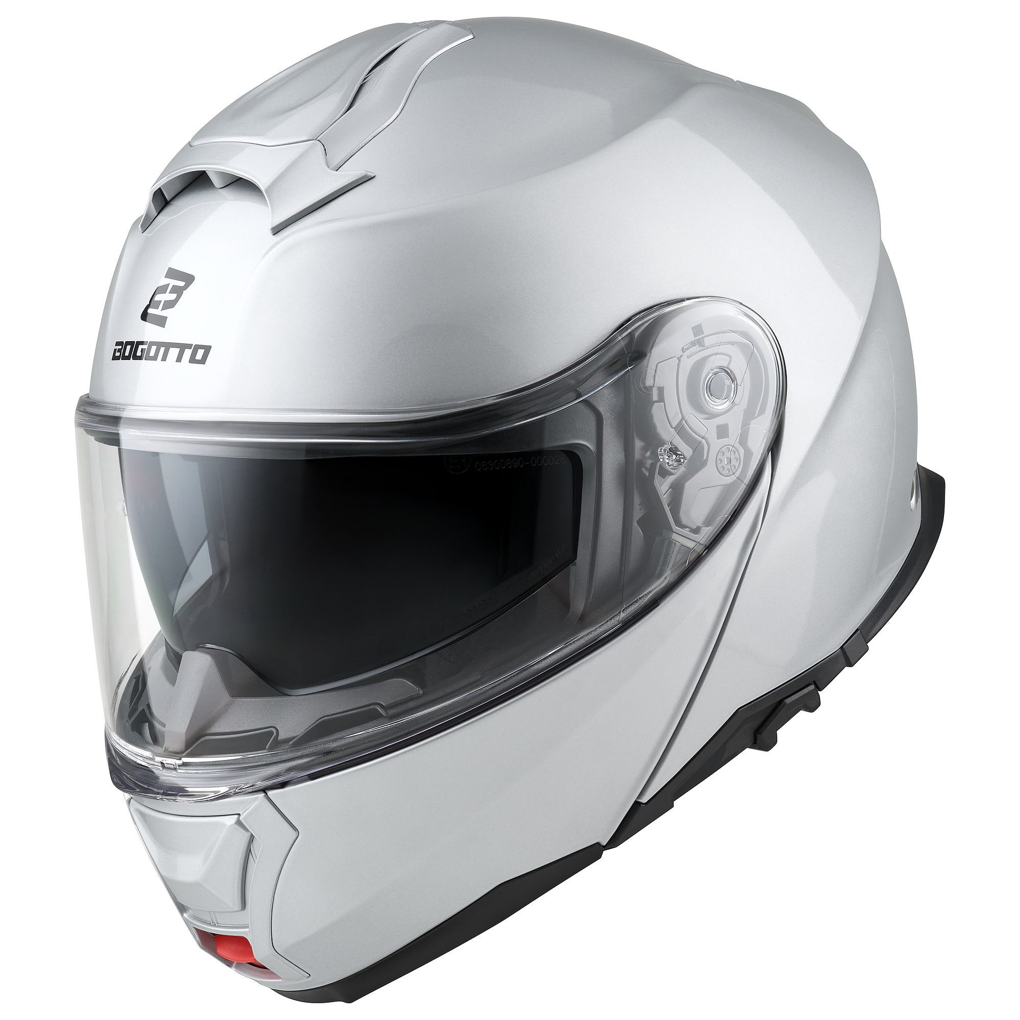 Bogotto Motorradhelm H272 Klapphelm, Vorbereitet Für Kommunikationssystem,geeignet Brillenträger,vorbe