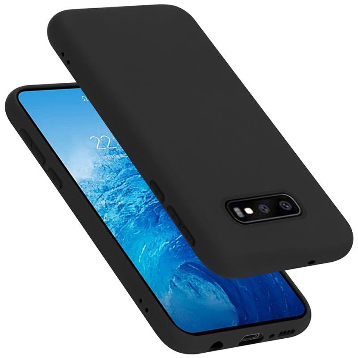 Cadorabo Handyhülle für Samsung Galaxy S10e Hülle Samsung Galaxy S10e, Flexible Hülle TPU Silikon Schutzhülle Back Cover Case