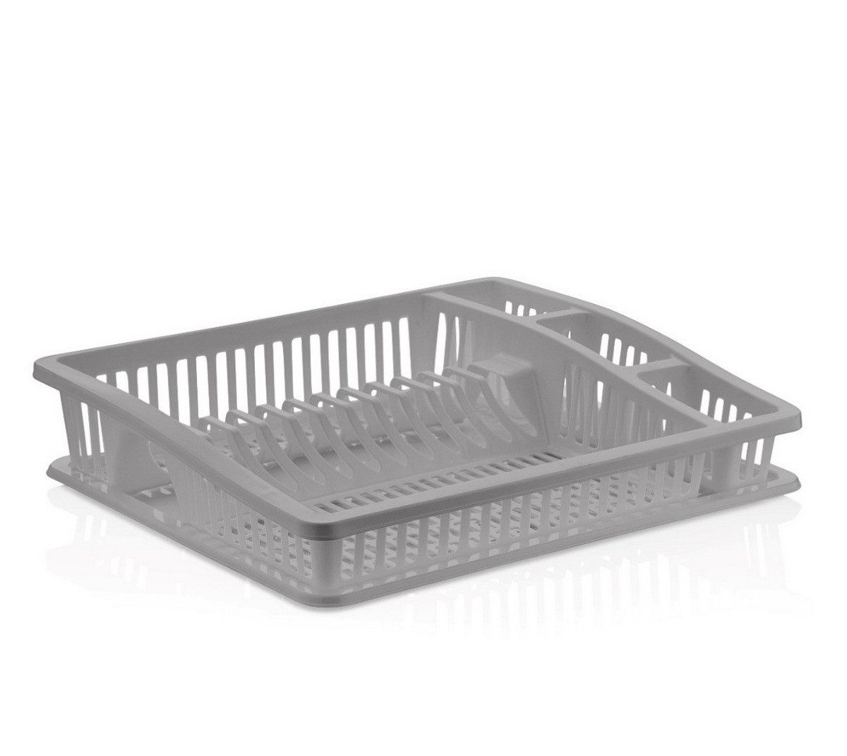 Michelino Abtropfwanne Abtropfgitter Geschirrgestell Abtropfständer Abtropfschale, Abtropfkorb Geschirrständer