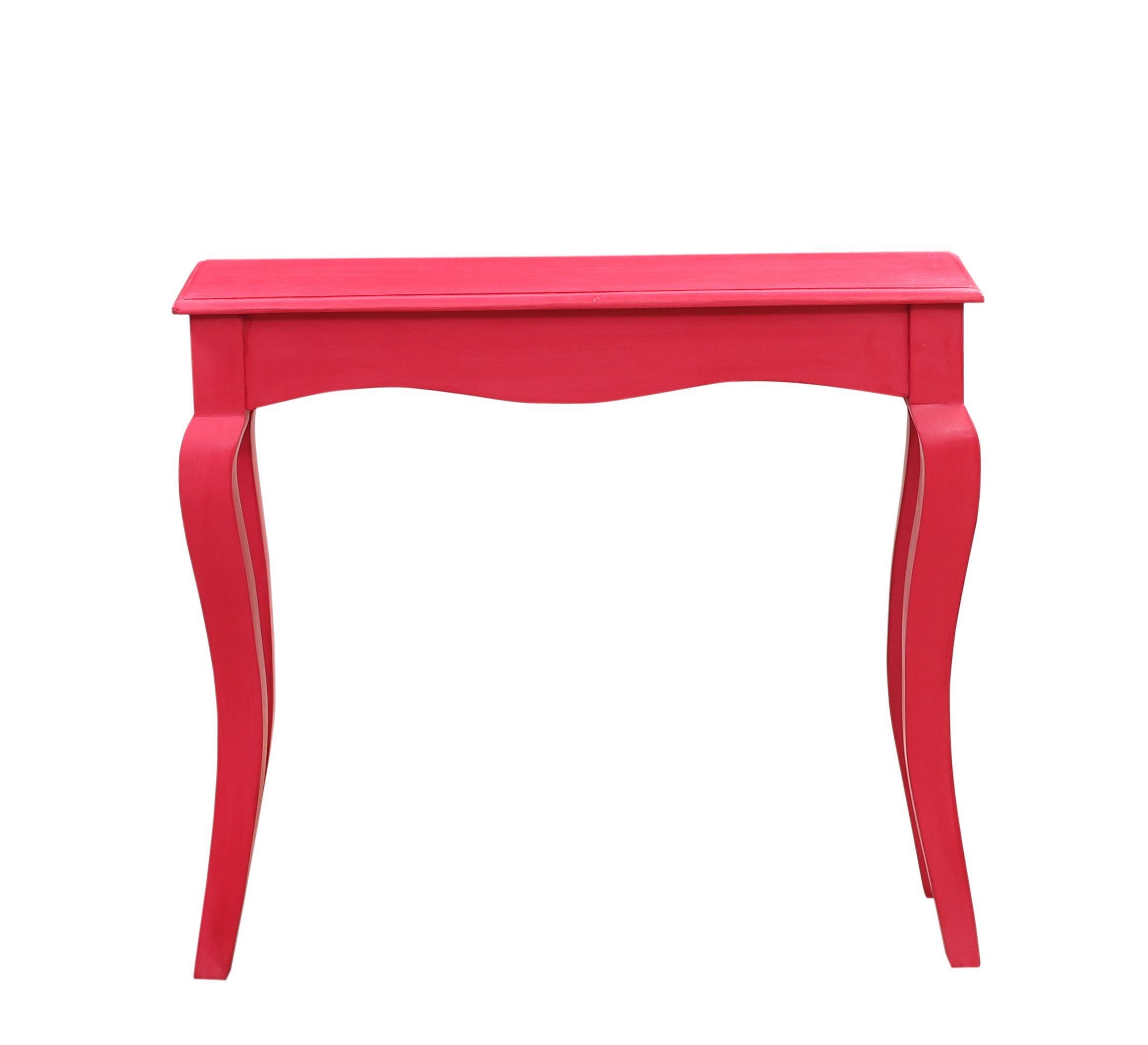 Marrakesch Orient & Mediterran Interior Konsolentisch Skandinavische Boho Deko Konsole Anrichte Elifo 90cm Rot (1-St), Handarbeit