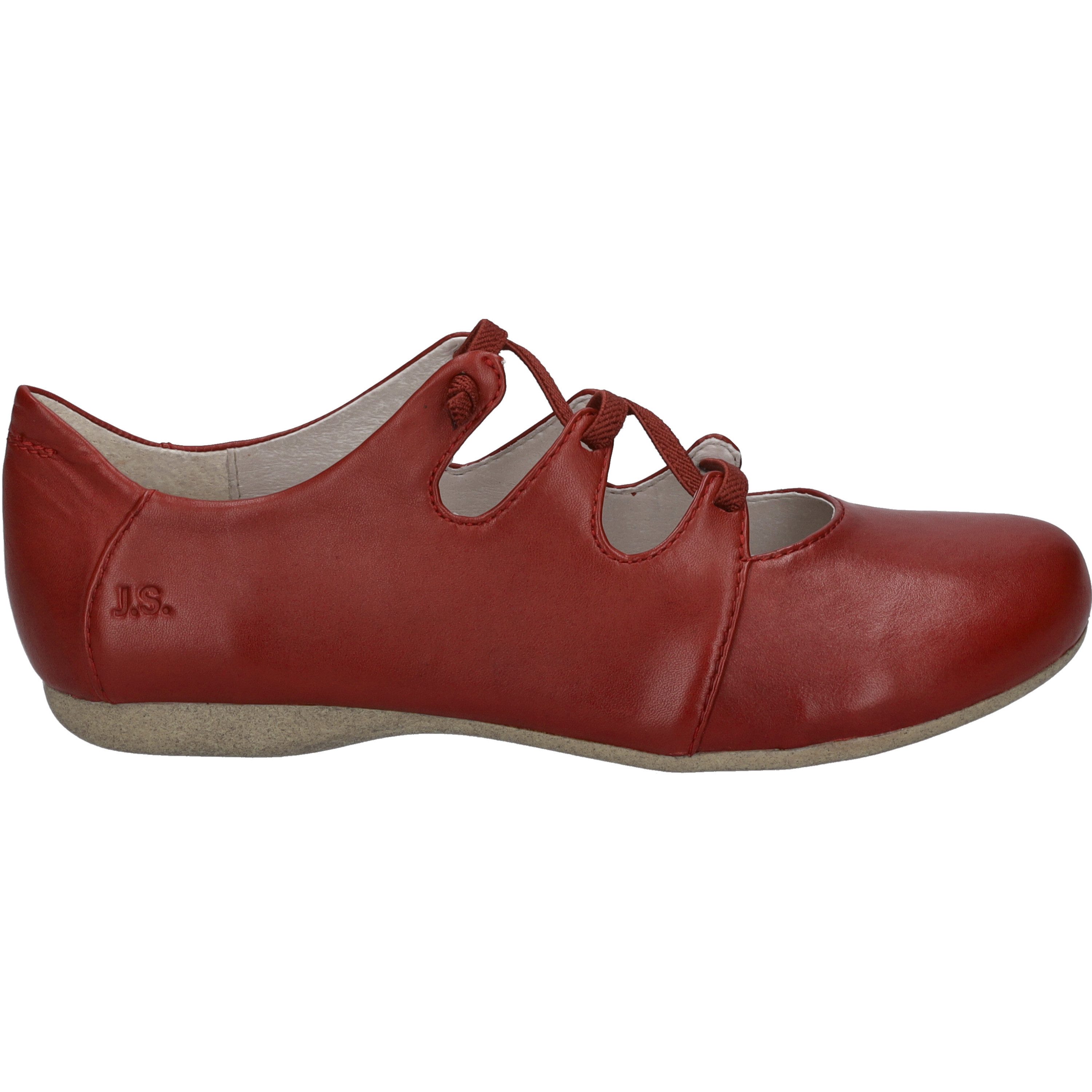 Josef Seibel Fiona 04,rot Schnürschuh