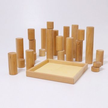 GRIMM´S Spiel und Holz Design Spielbausteine Grimm`s Große Bauwalzen Natur